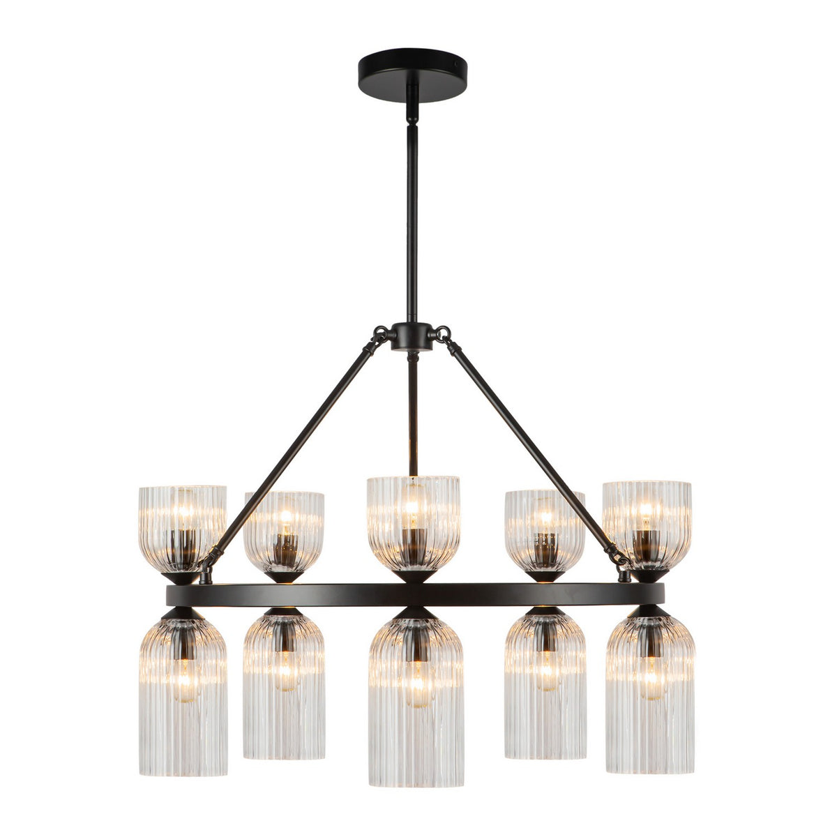 Lustre 10 lumières | Nelly