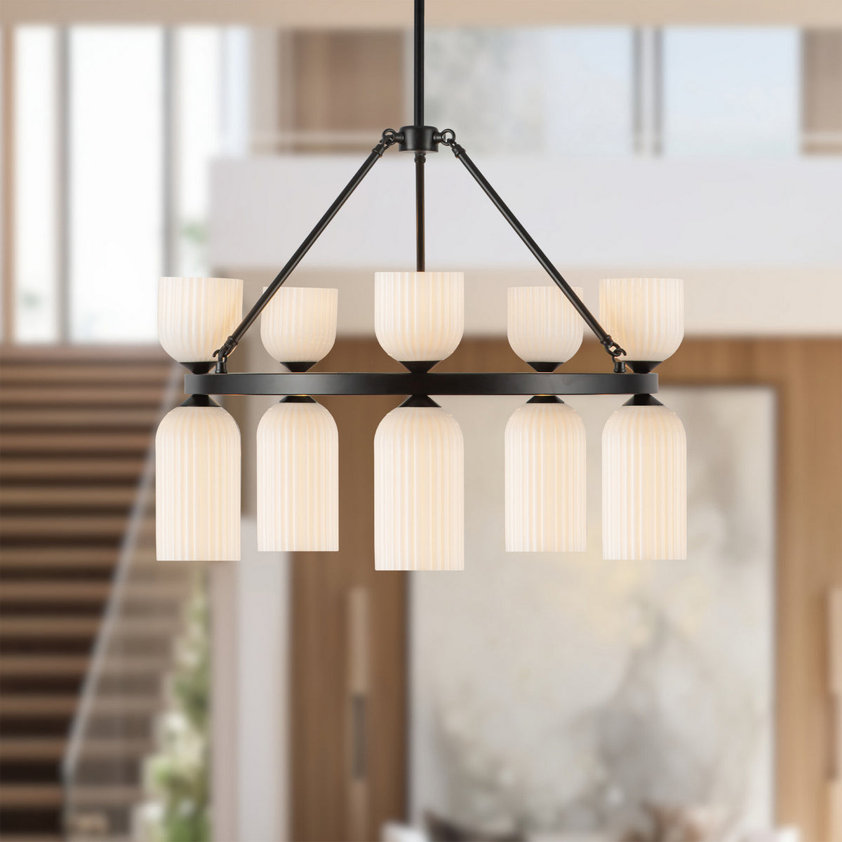 Lustre 10 lumières | Nelly