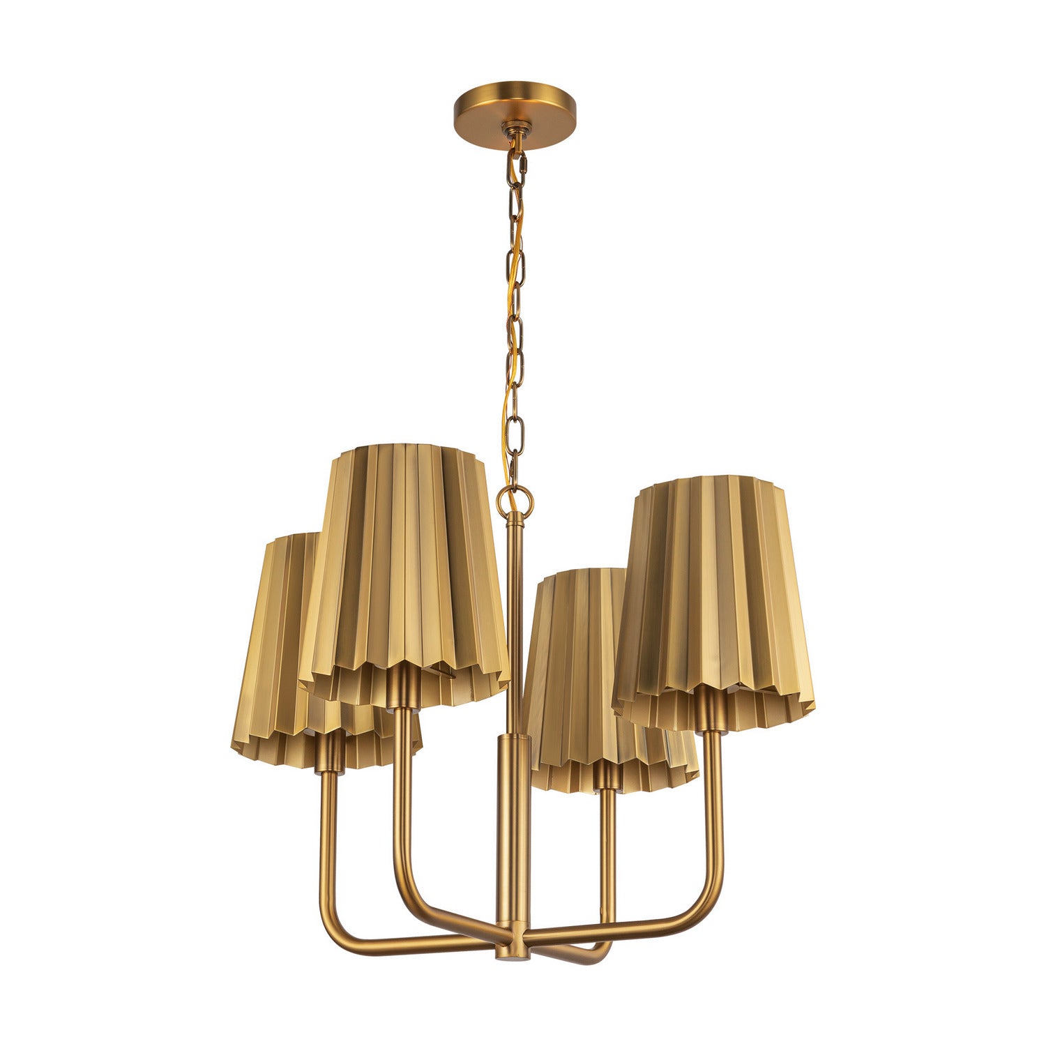 Lustre 4 lumières | Plisse