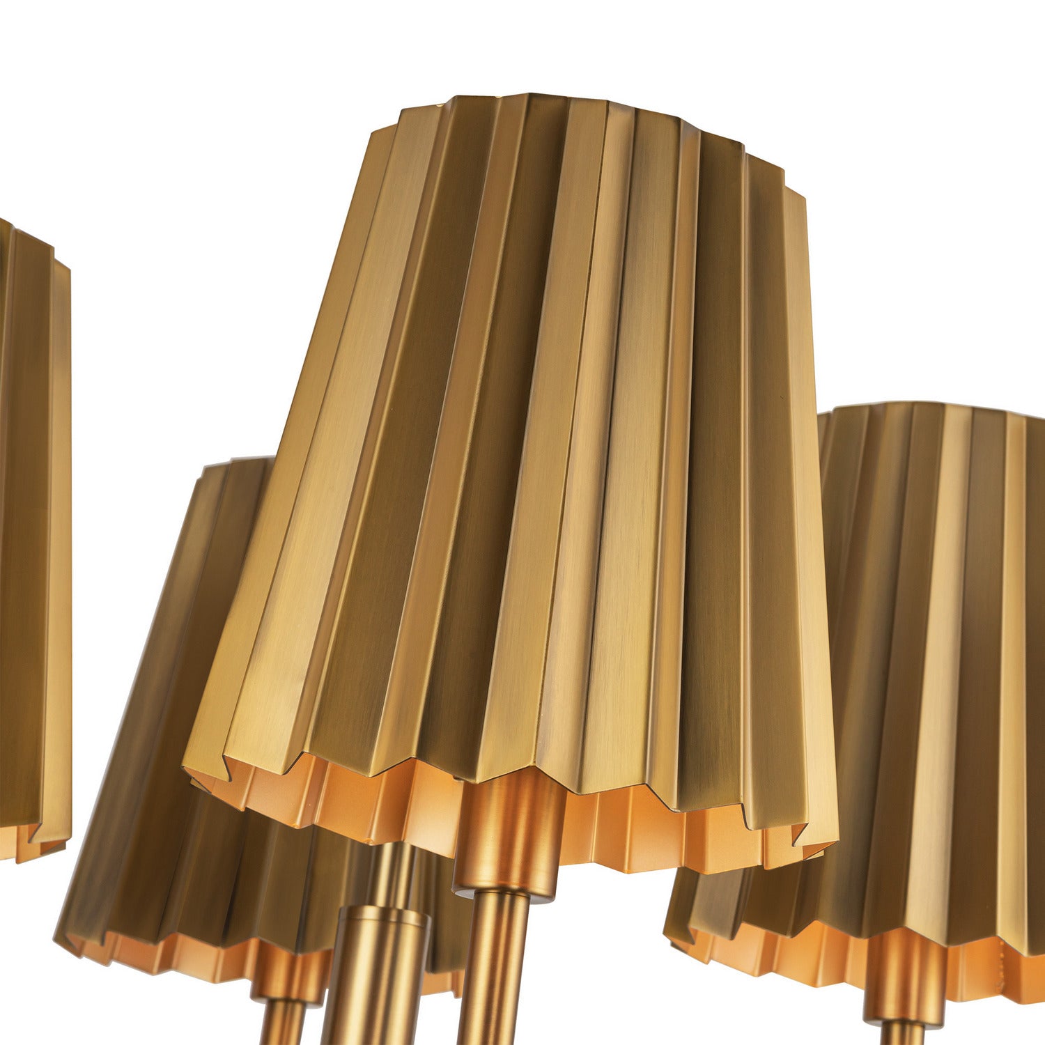 Lustre 4 lumières | Plisse