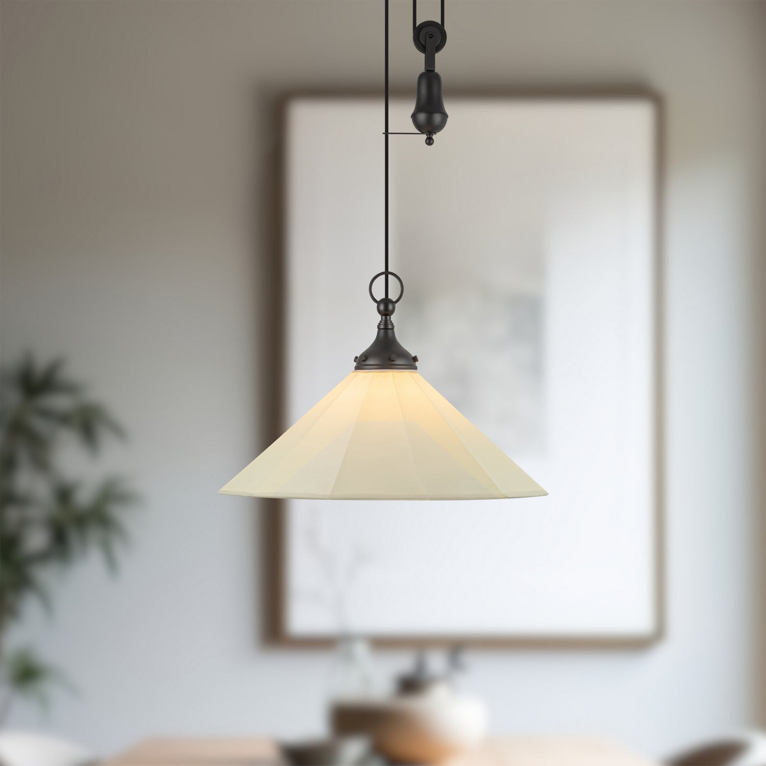 Suspension 1 lumière | Ellen