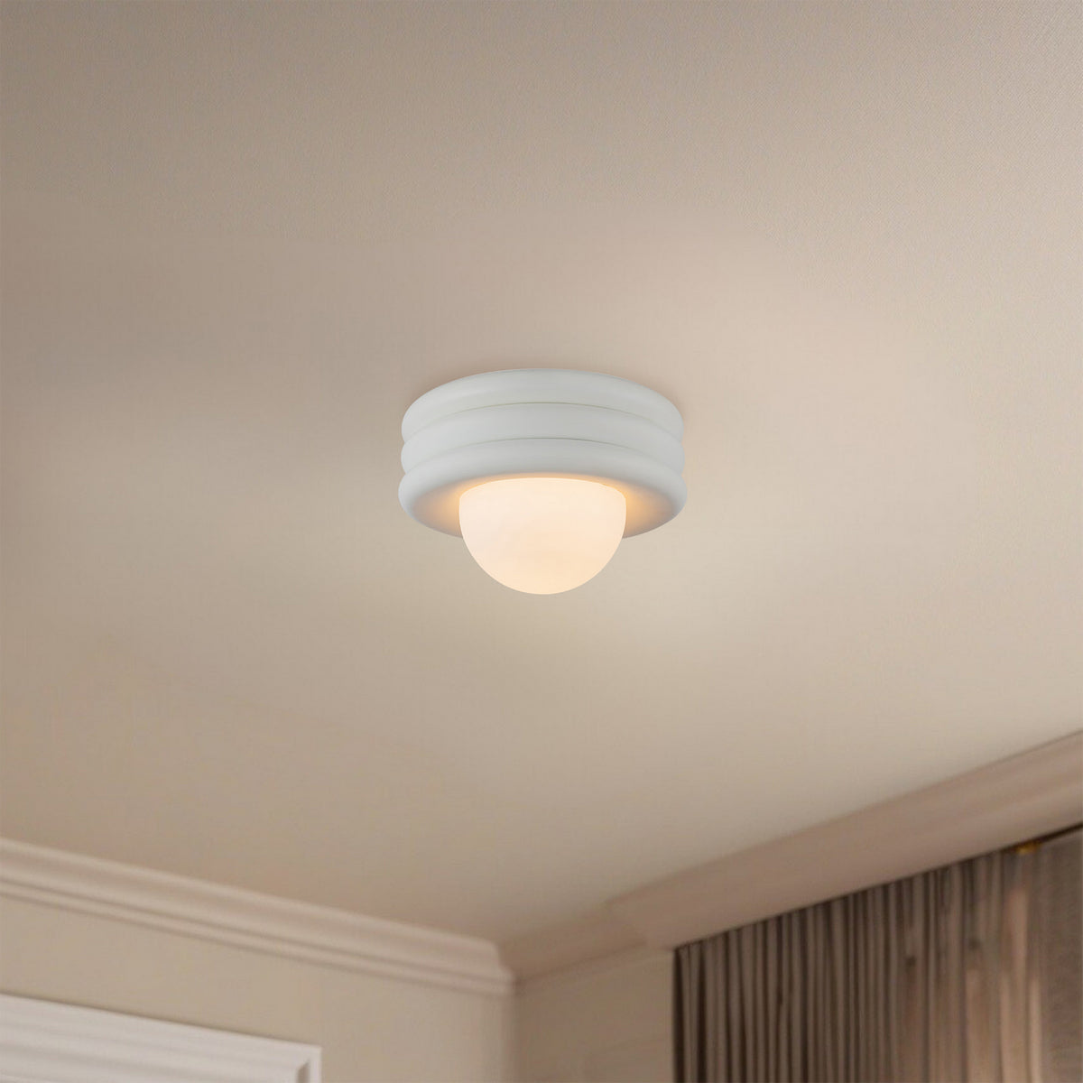 Semi-plafonnier 1 lumière | Harvey