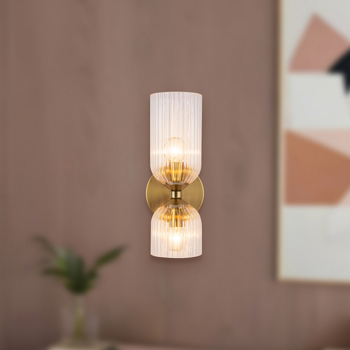 Applique de vanité 2 lumières | Nelly