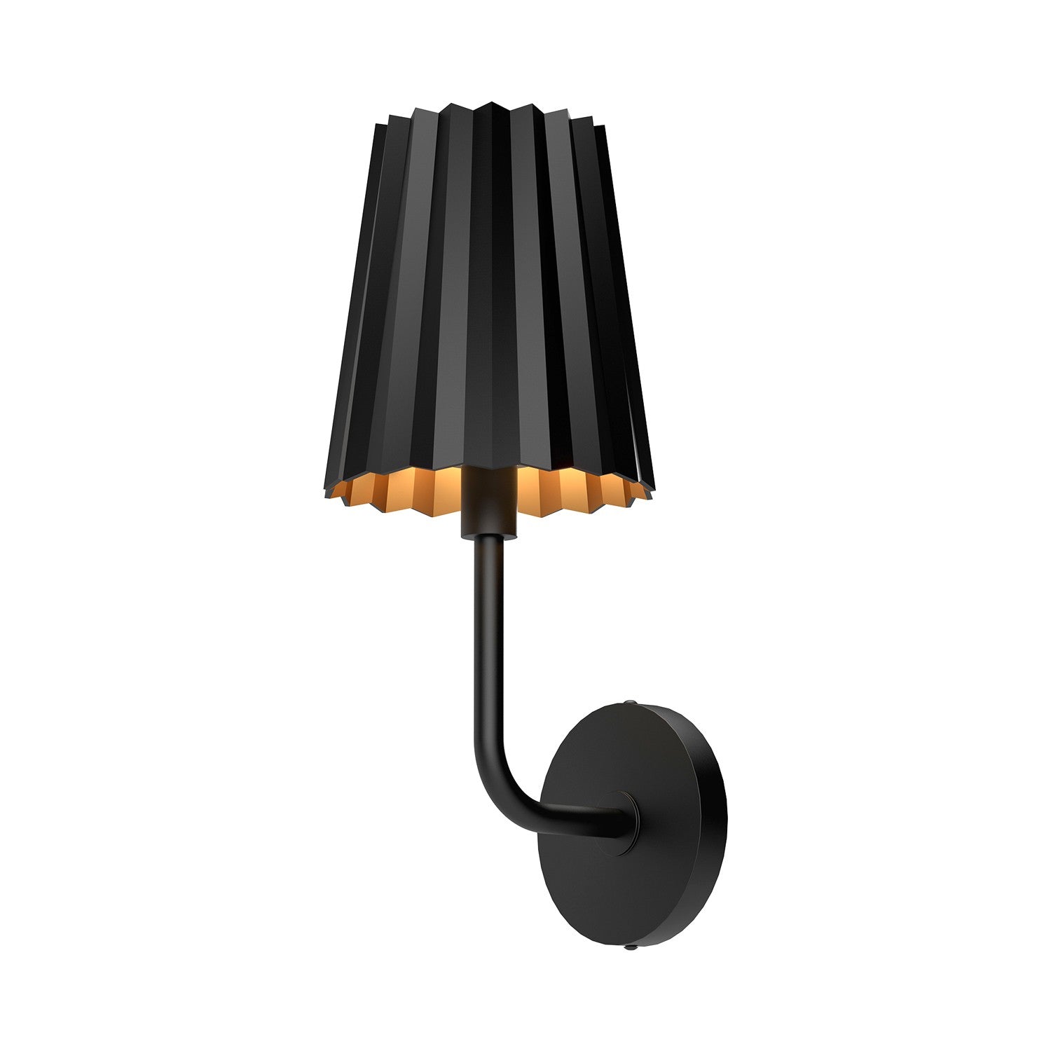 Applique de vanité 1 lumière | Plisse