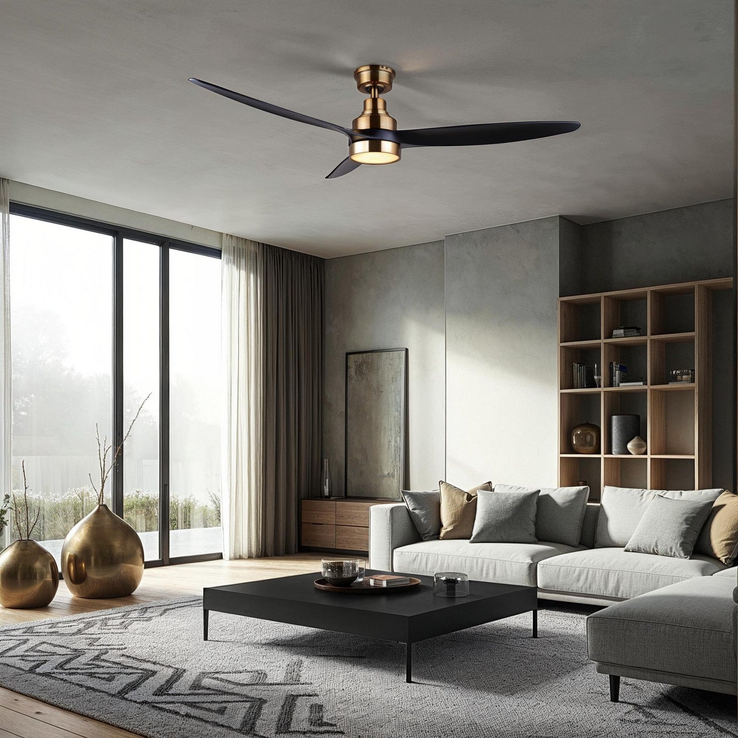 Ventilateur de plafond 52 po | Luell