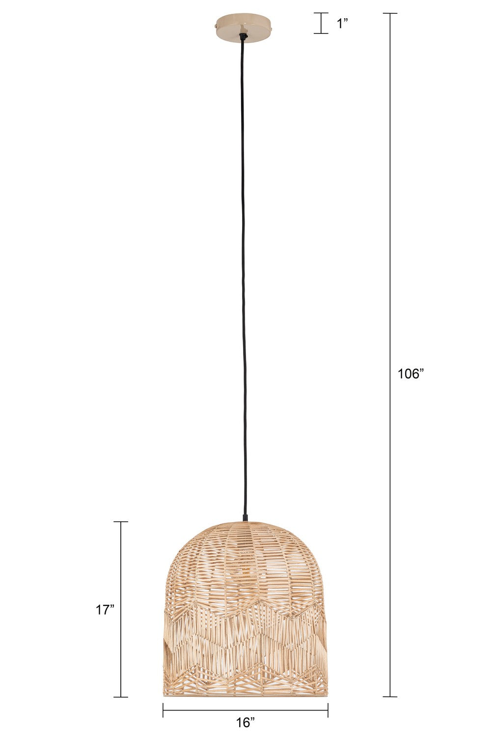 Suspension 1 lumière | Indy