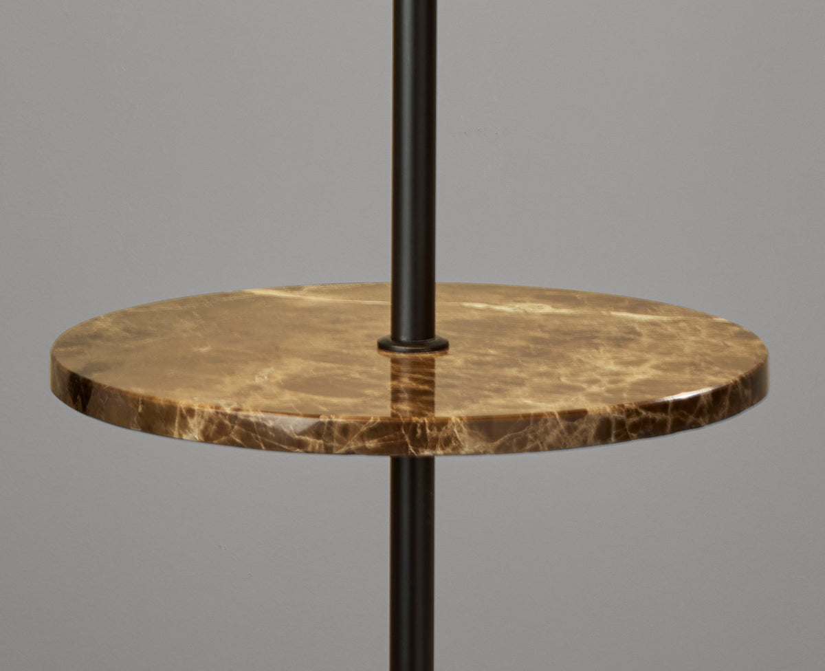 Lampadaire avec tablette | Tanner — Adesso