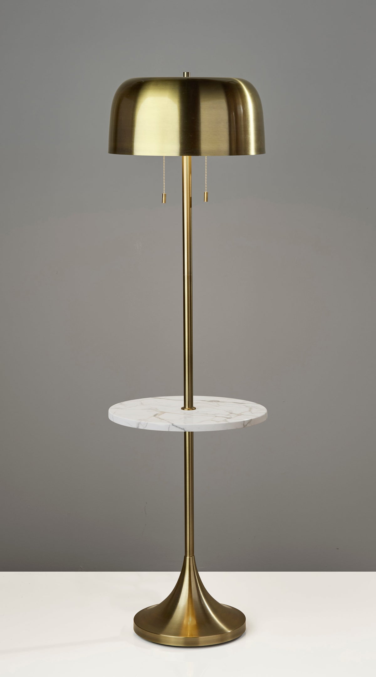 Lampadaire avec tablette | Tanner — Adesso