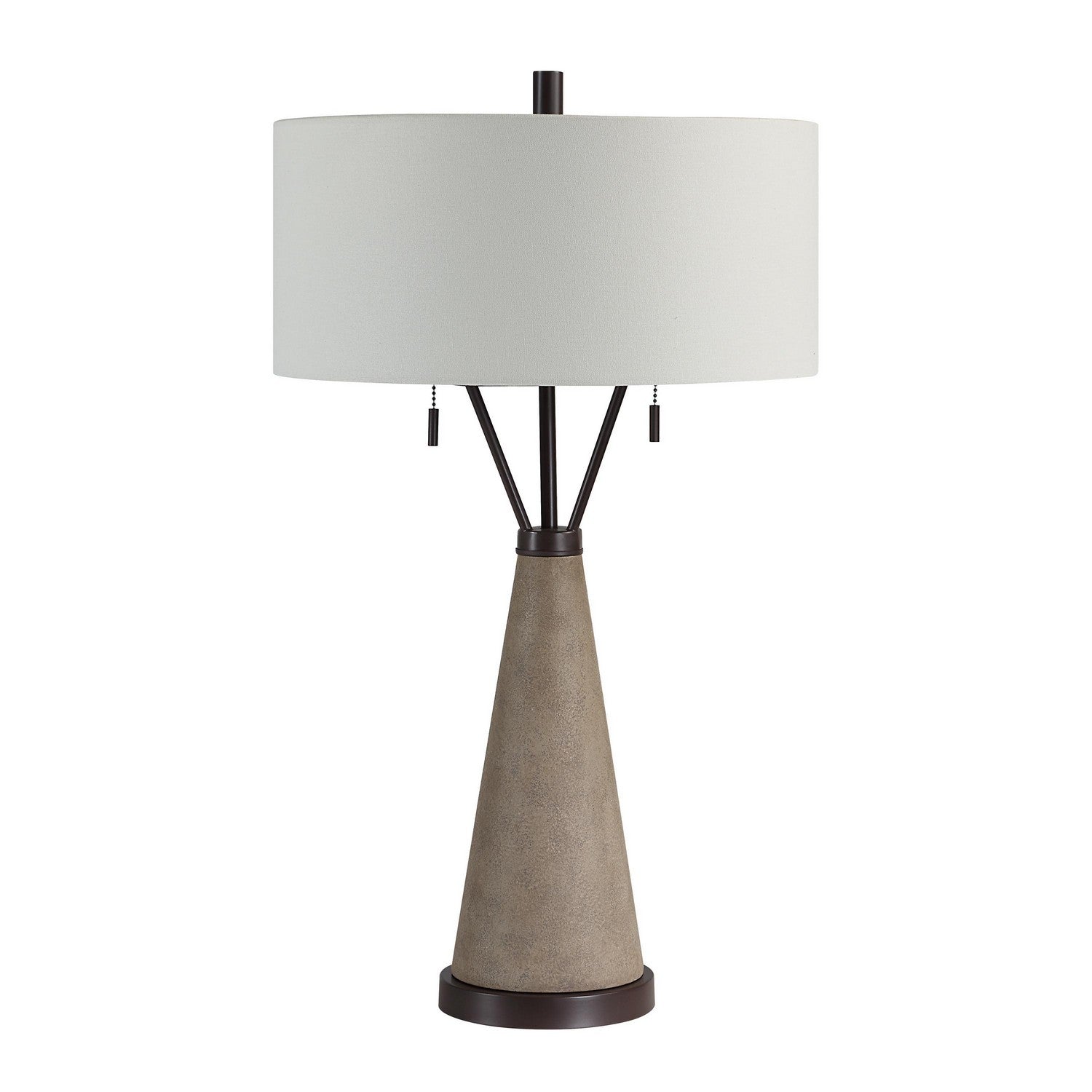Lampe de table 2 lumières | Lourdes