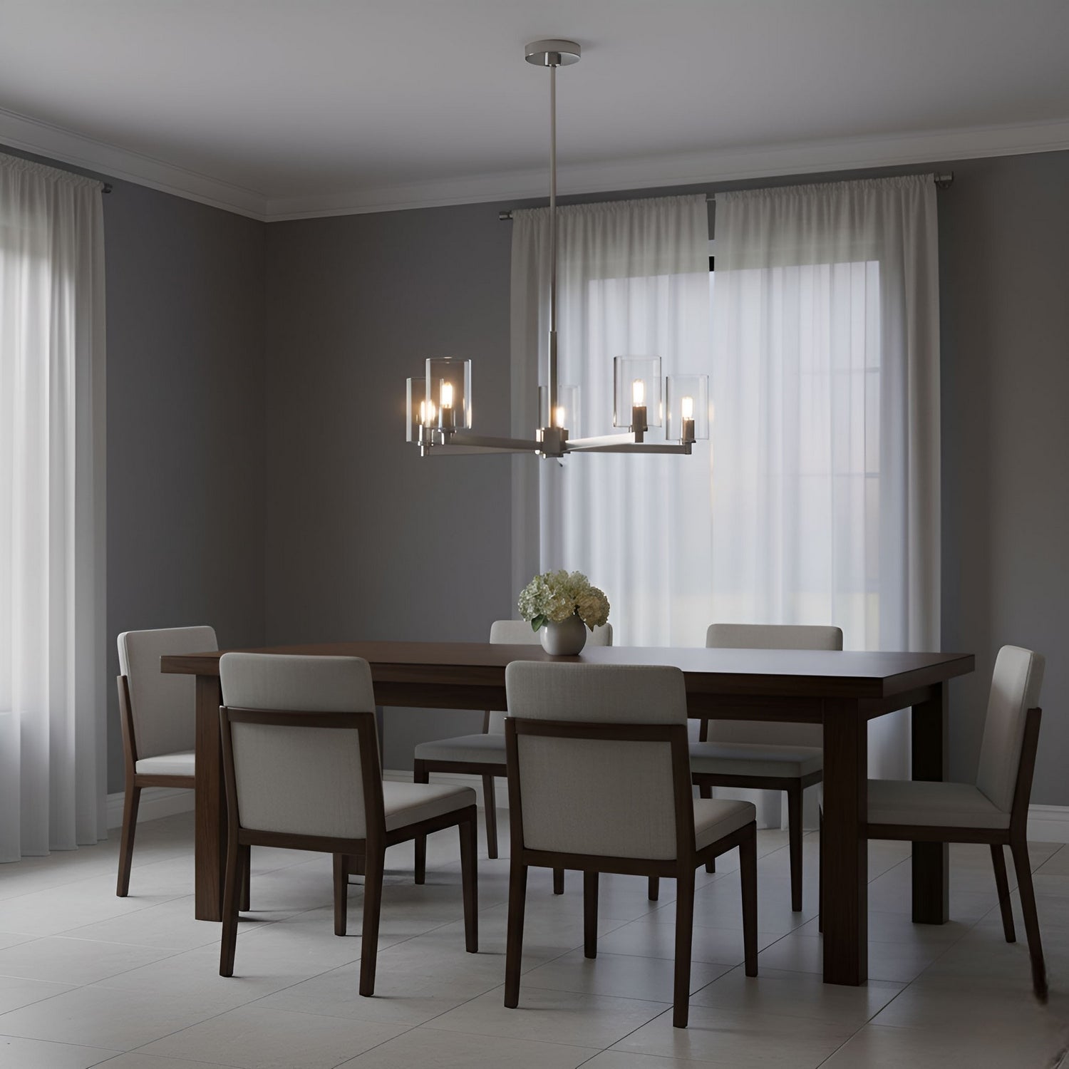 Lustre 5 lumières | Fullton