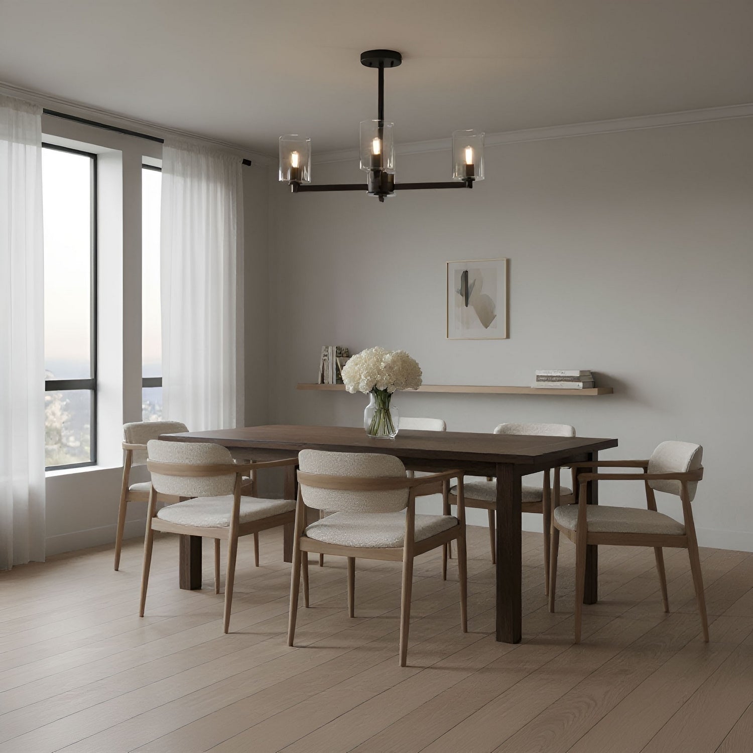 Semi-plafonnier 3 lumières | Fullton