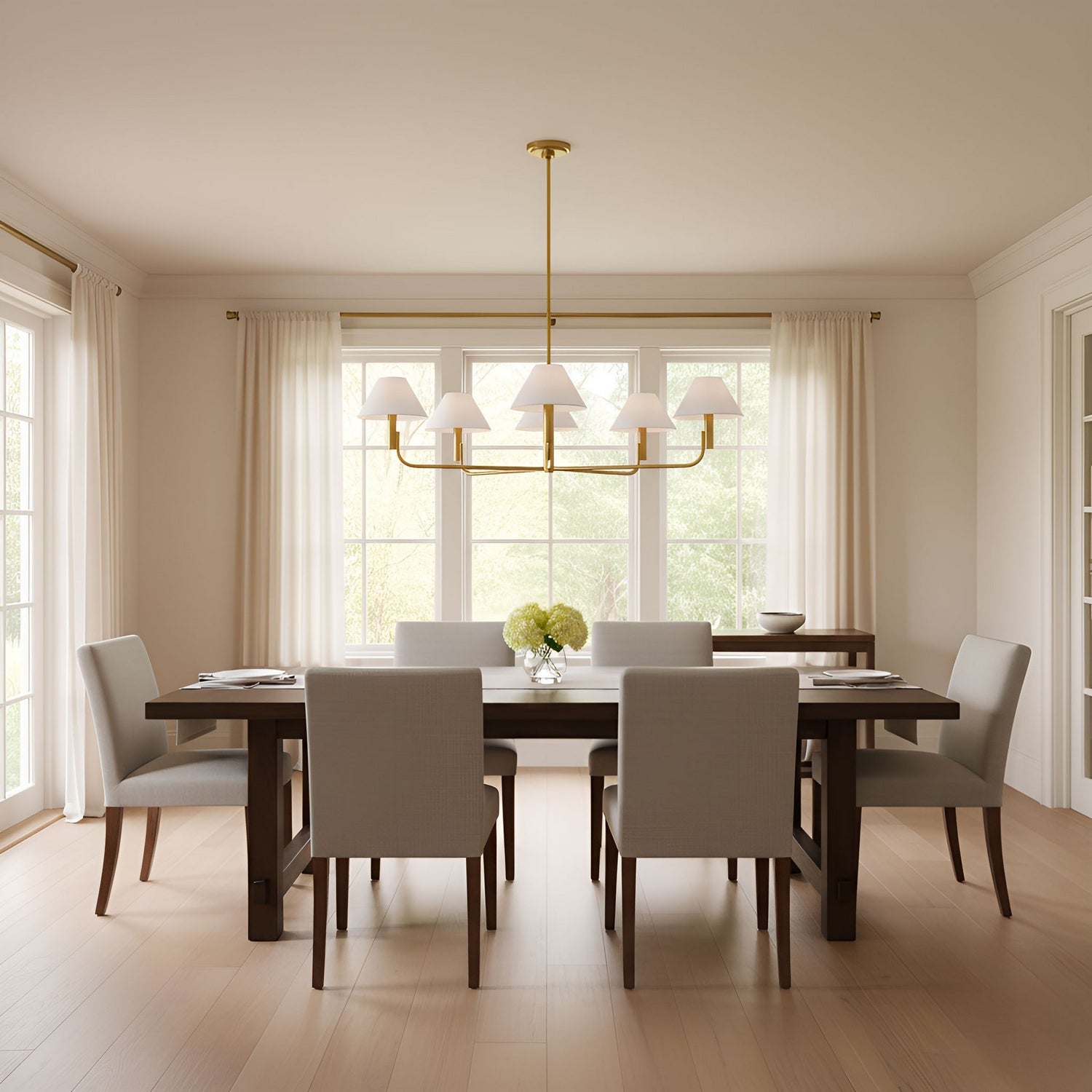 Lustre 5 lumières | Colfax