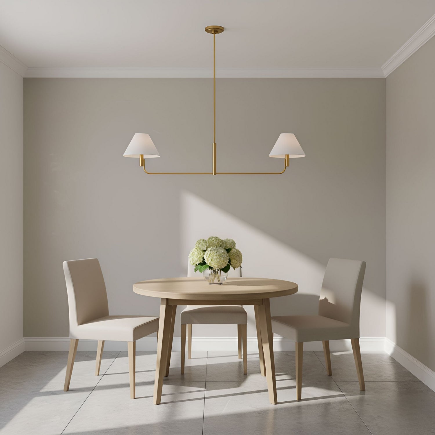 Lustre linéaire 2 lumières | Colfax