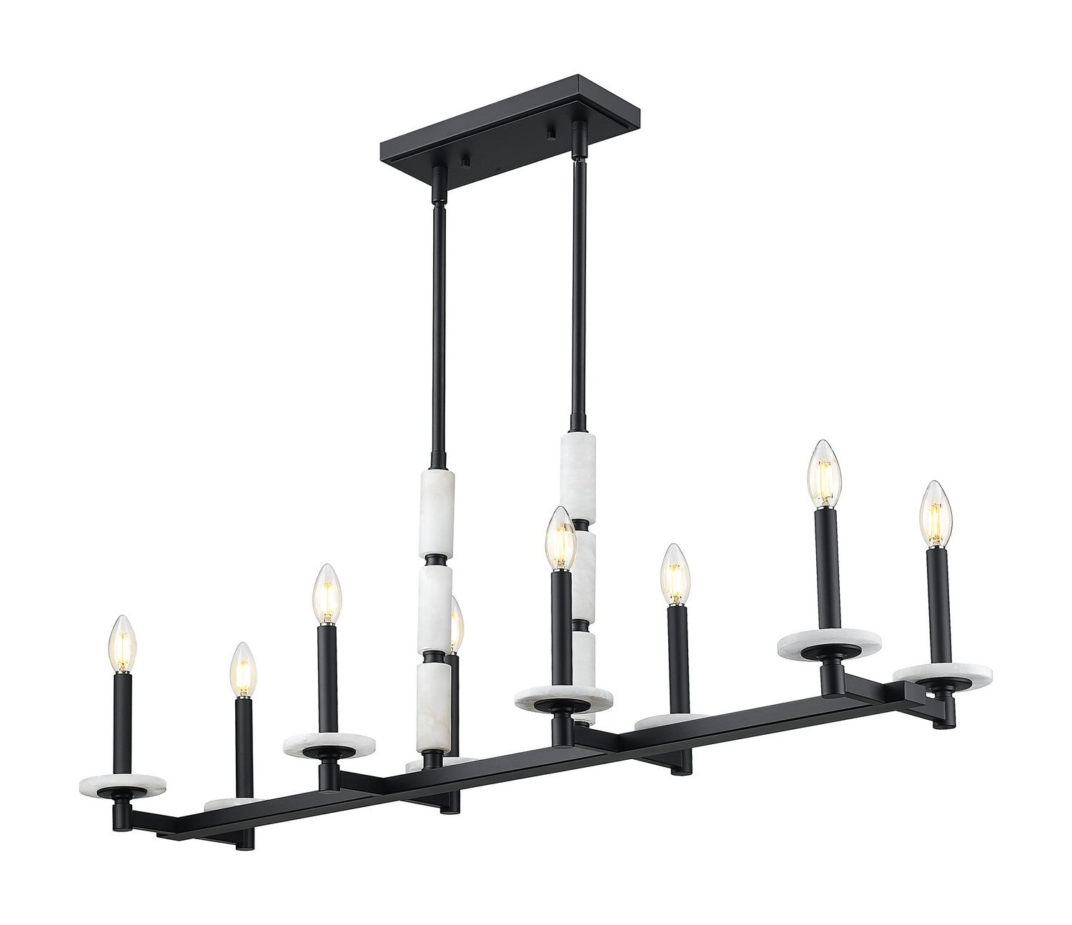 Lustre linéaire 8 lumières | Kaden