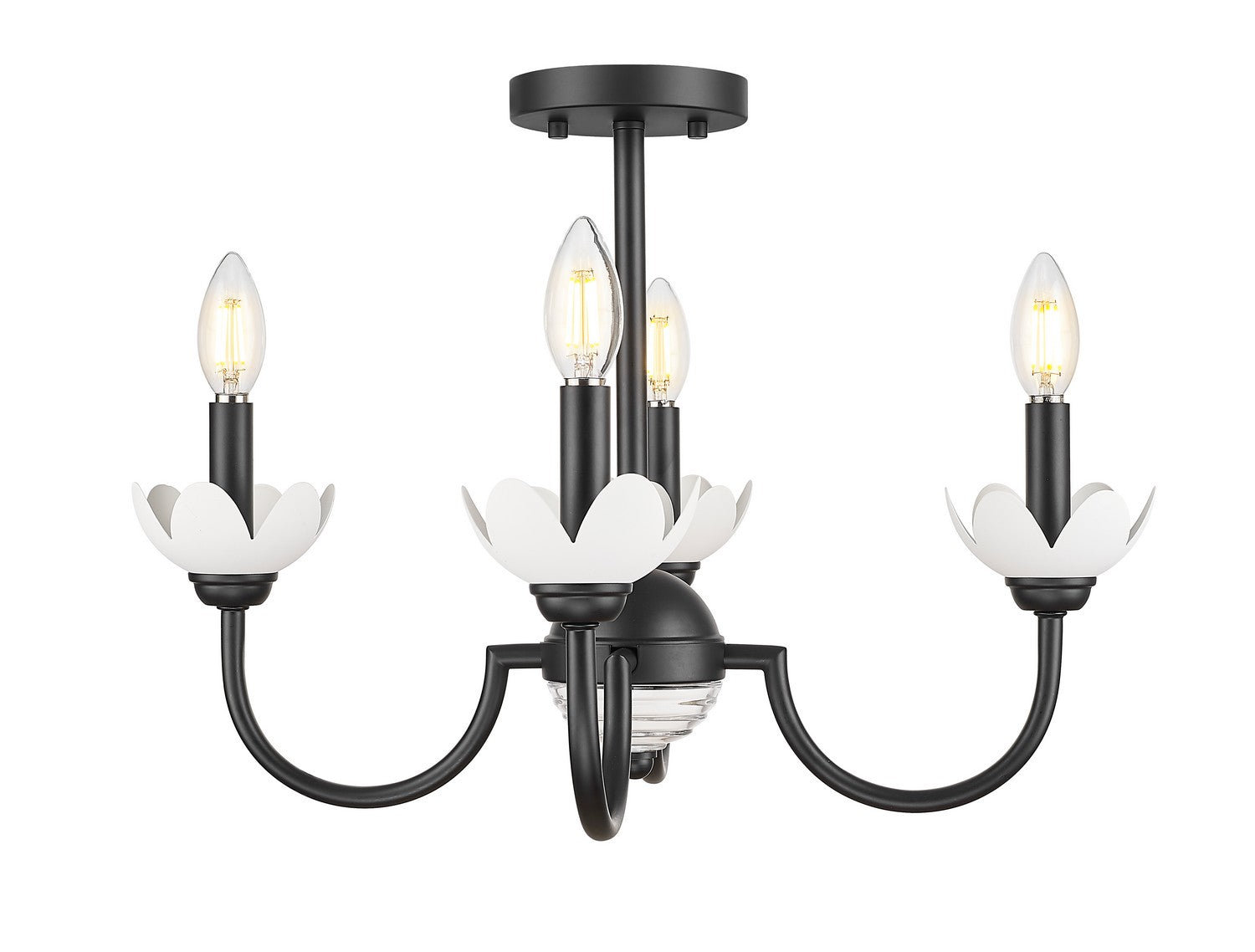 Semi-plafonnier 4 lumières | Allistair