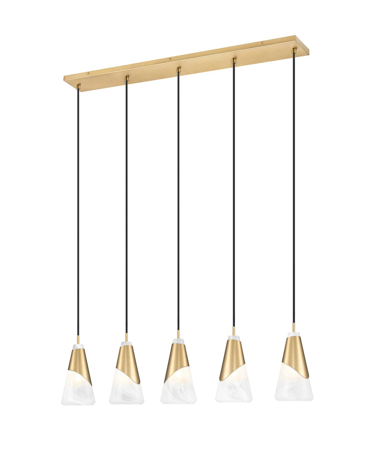 Lustre linéaire 5 lumières | Aimie