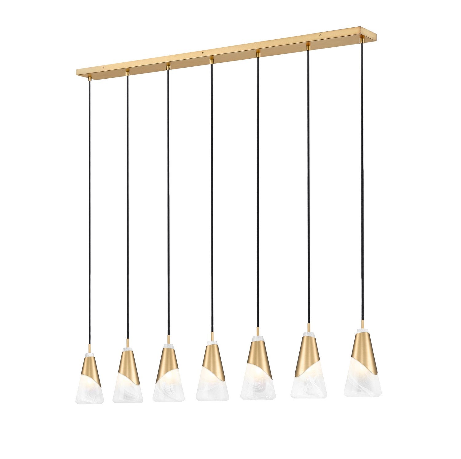 Lustre linéaire 7 lumières | Aimie