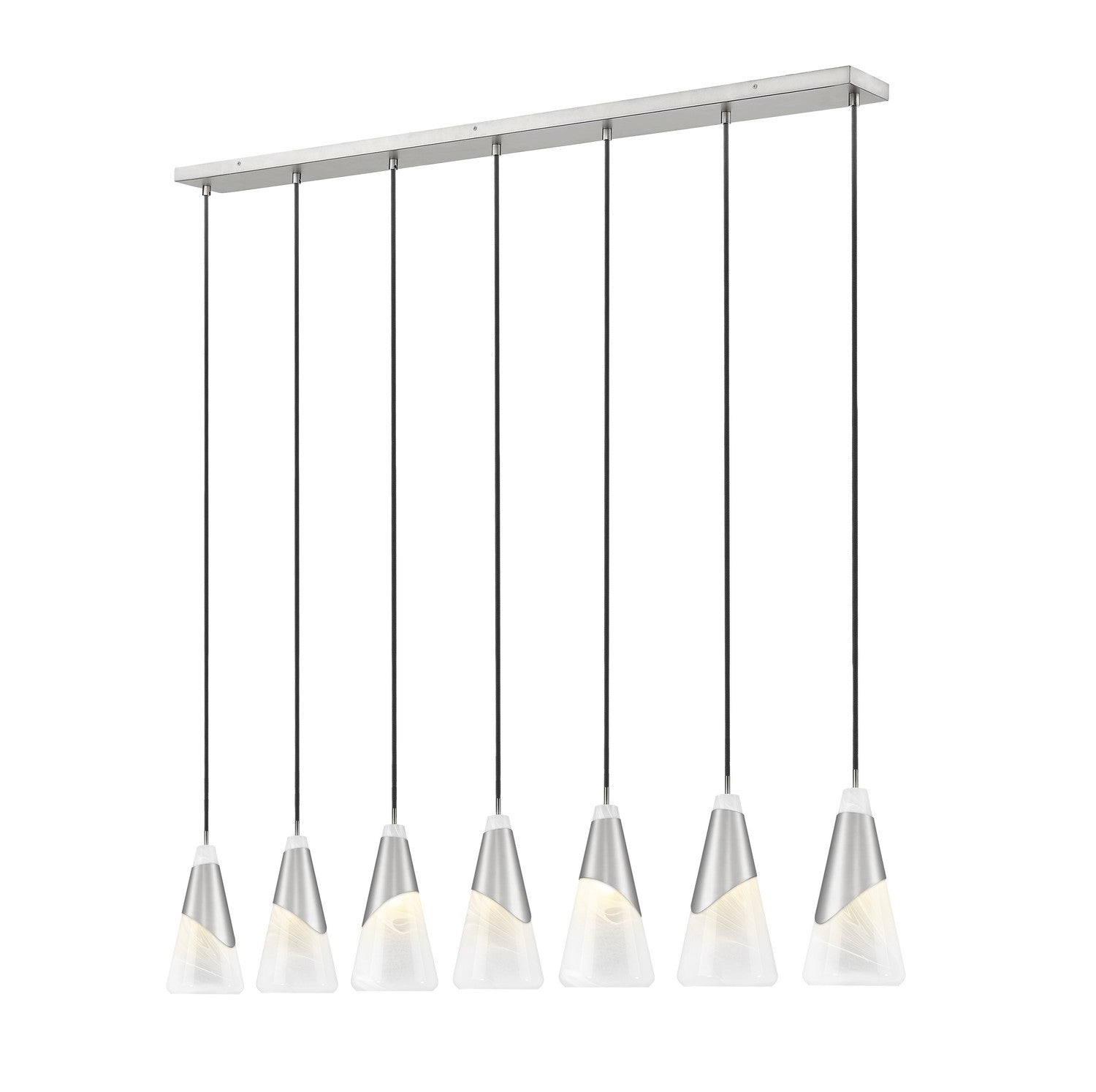 Lustre linéaire 7 lumières | Aimie
