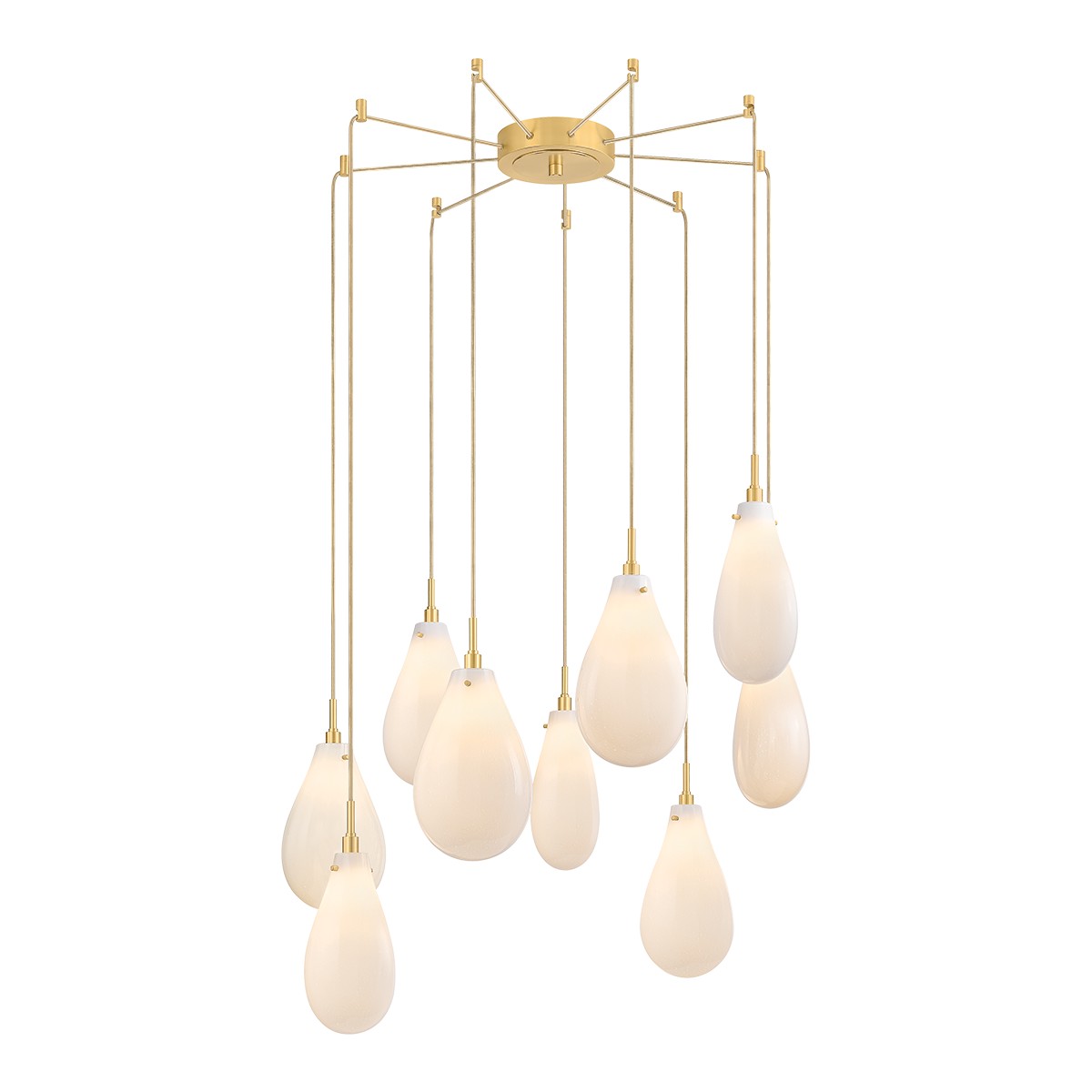Lustre 9 lumières | Ironwood