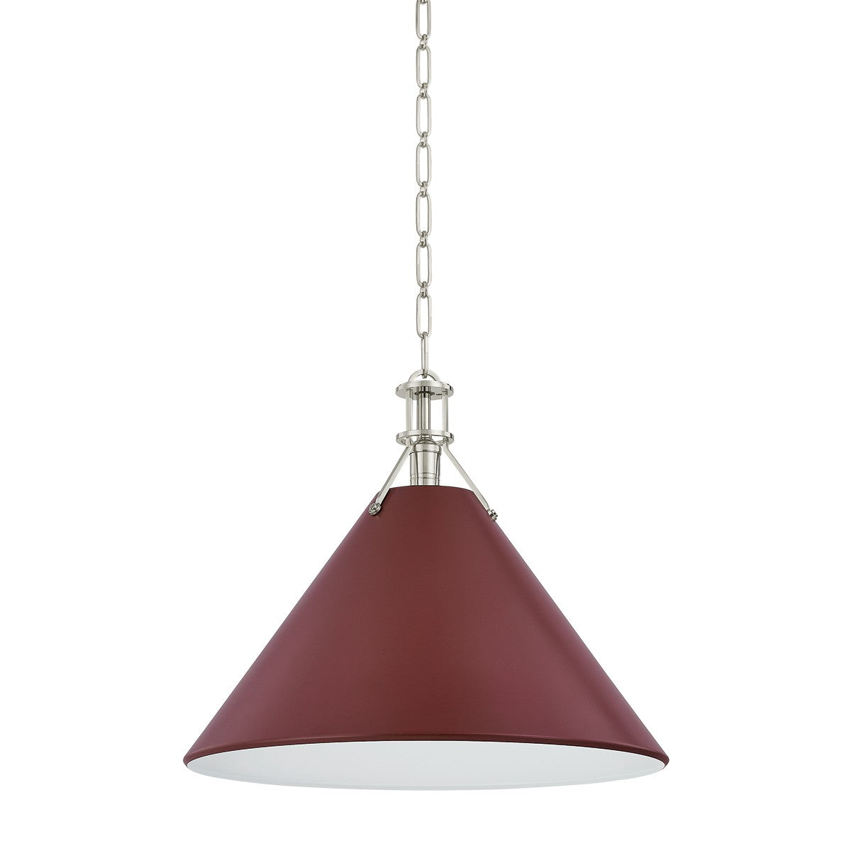 Suspension 1 lumière | Painted No. 2
