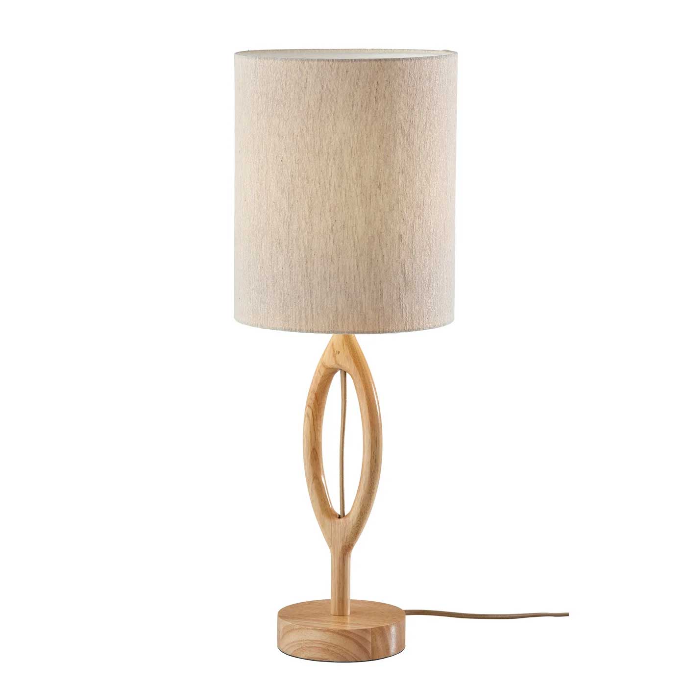 MAYFAIR Table lamp Wood - 1627-12 | ADESSO