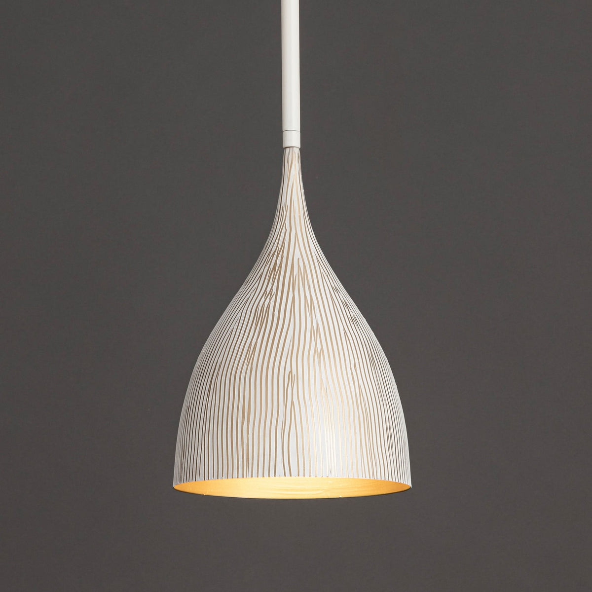 Mini-suspension 1 lumière | Fleur