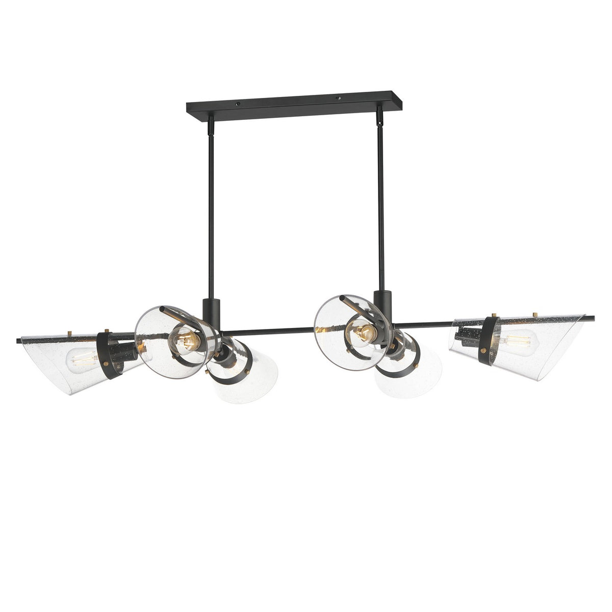 Suspension linéaire 6 lumières | Finch