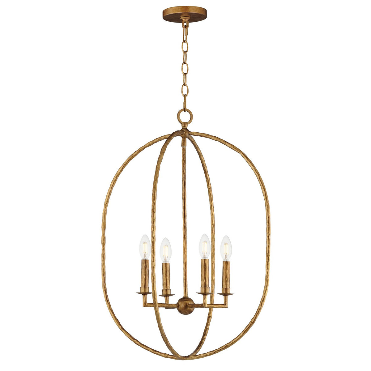 Suspension 4 lumières | Martel