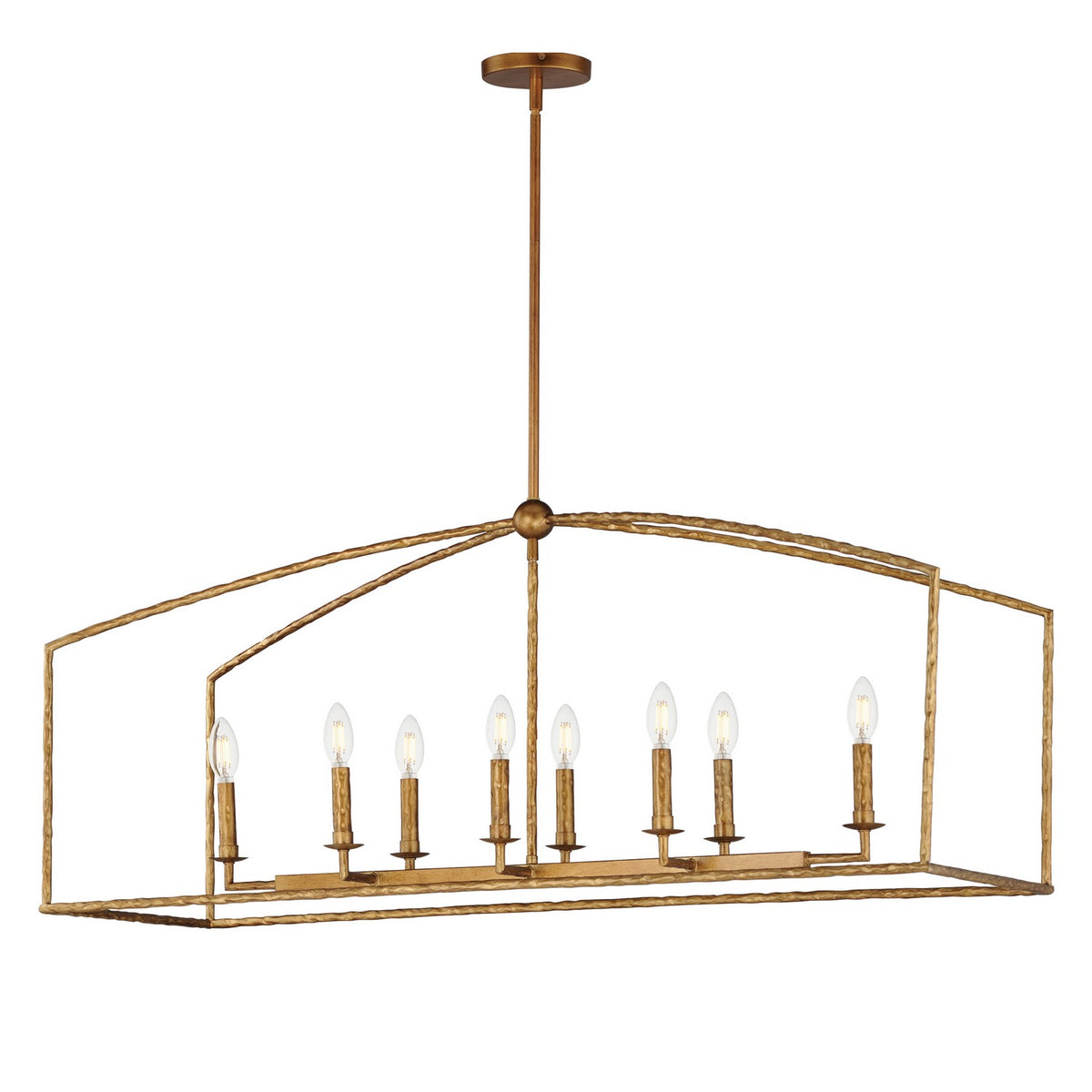 Suspension linéaire 8 lumières | Martel