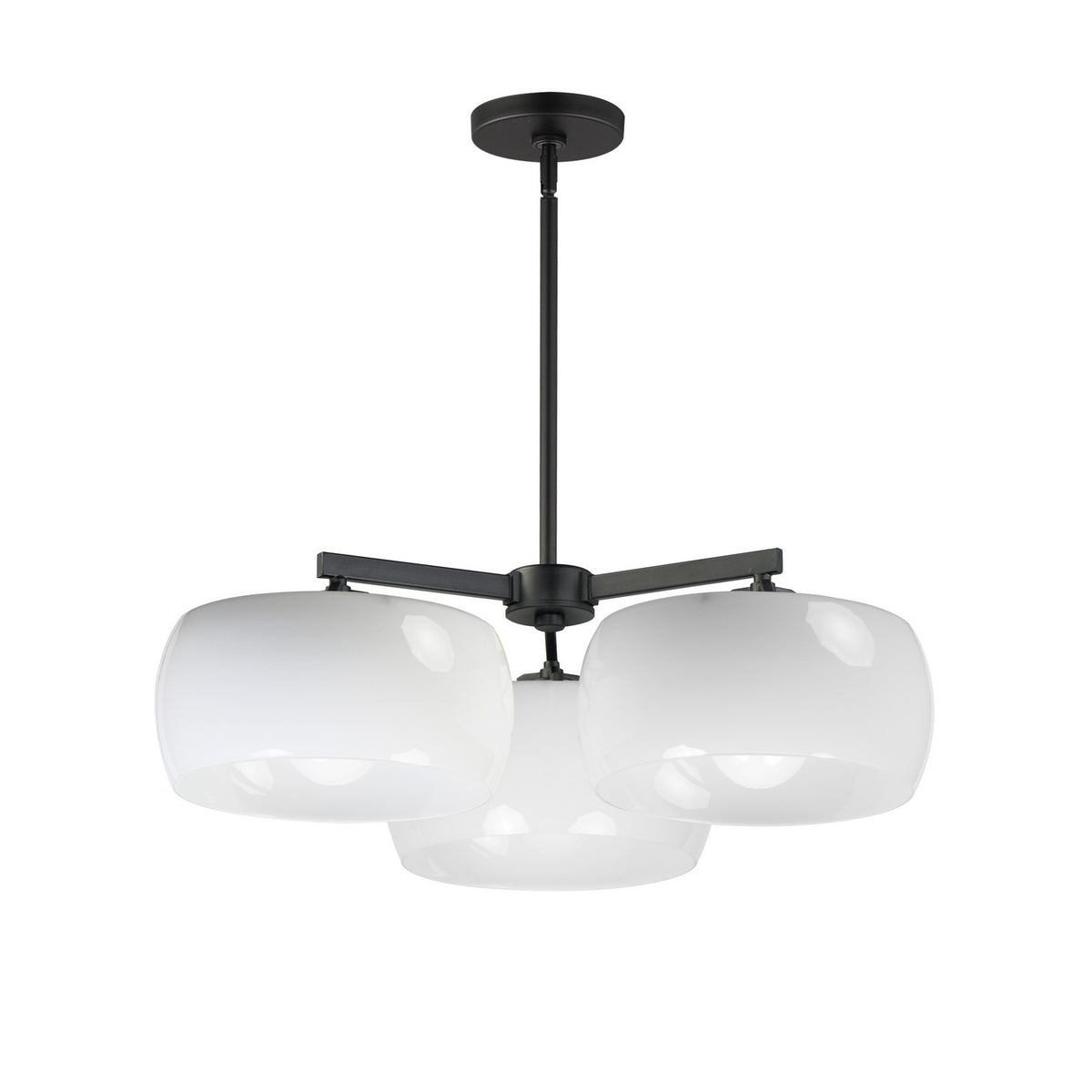 Lustre 3 lumières | Glazed