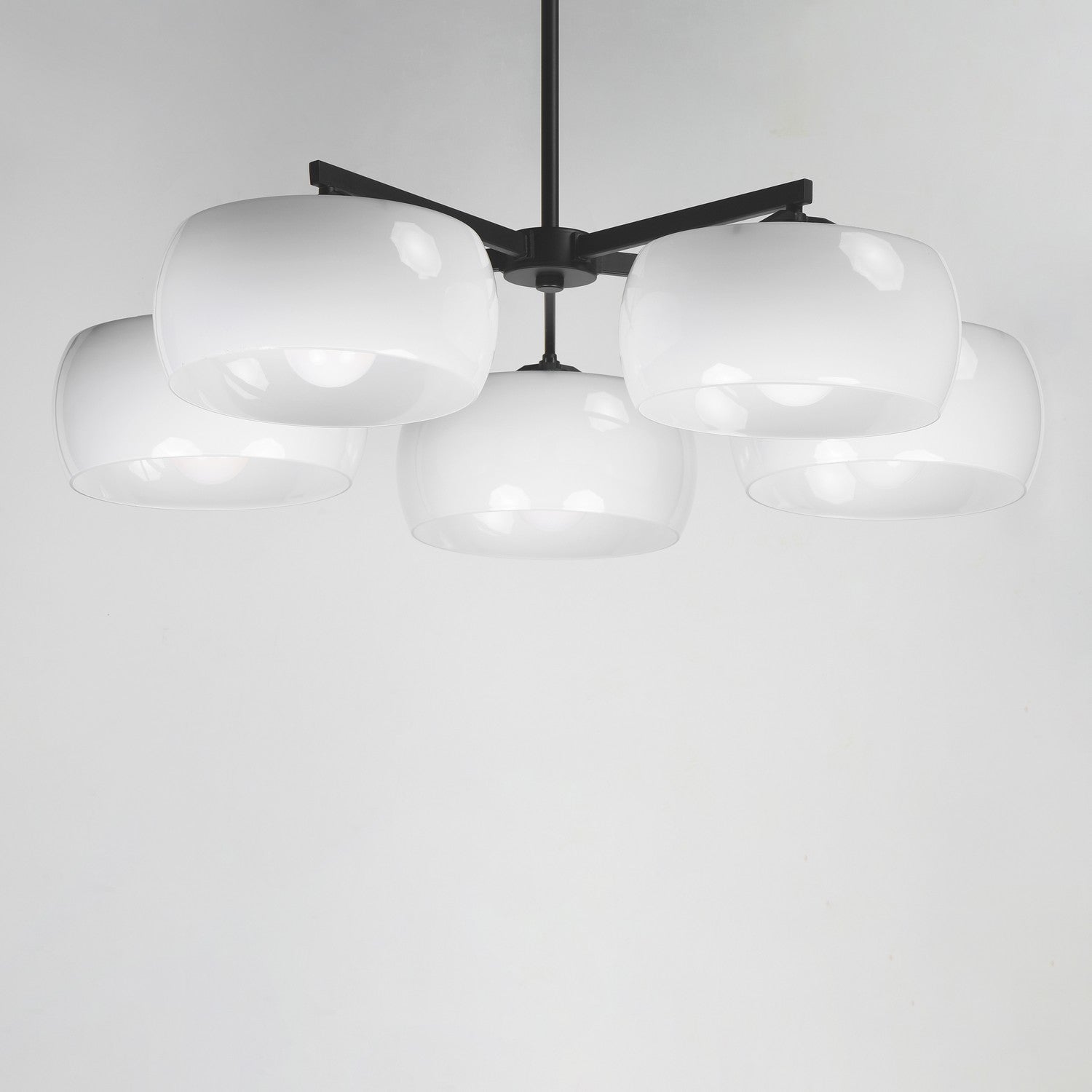 Lustre 5 lumières | Glazed
