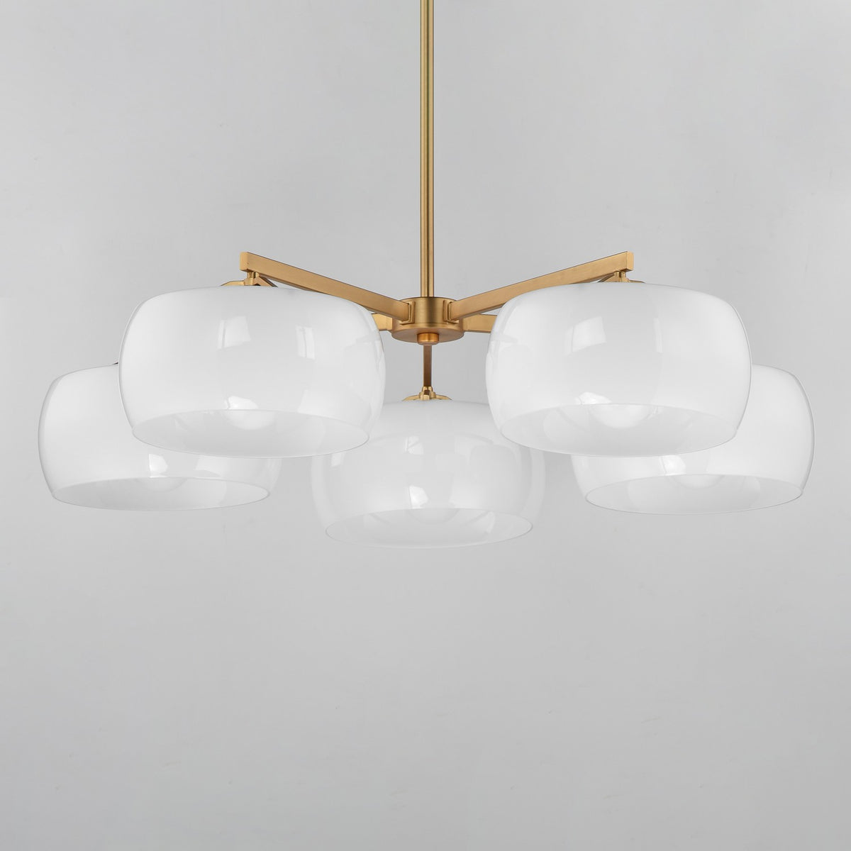 Lustre 5 lumières | Glazed