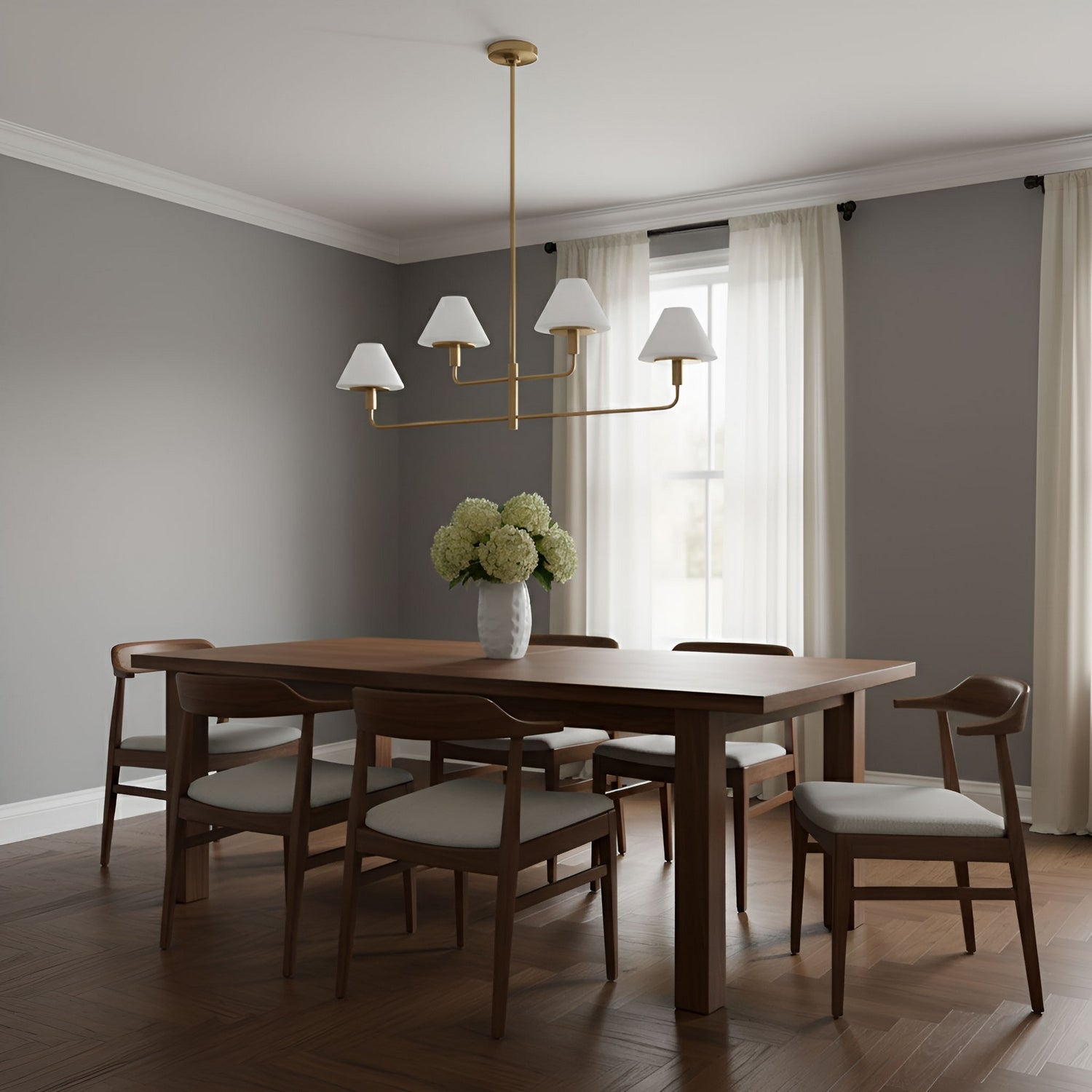 Lustre 4 lumières | Mendota