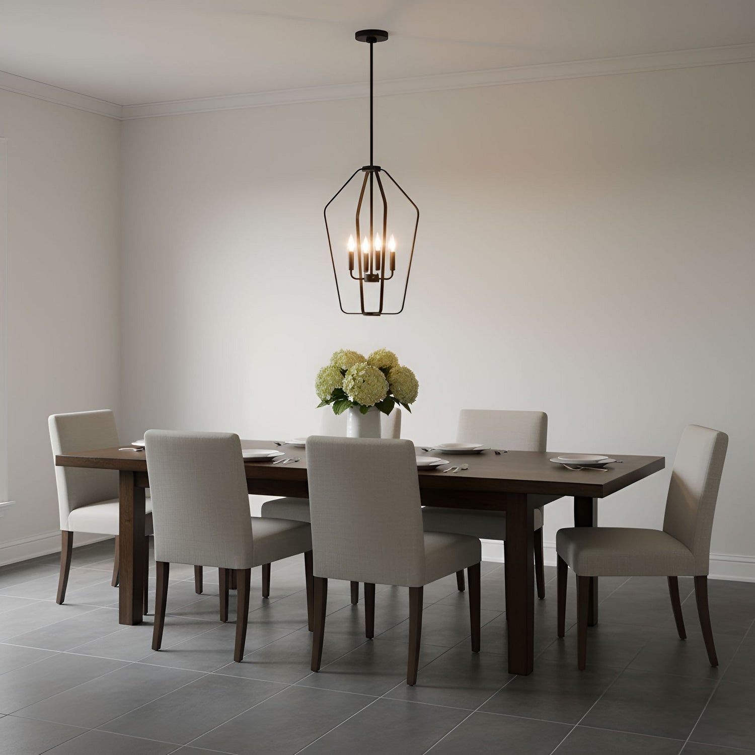 Lustre 4 lumières | Kennan