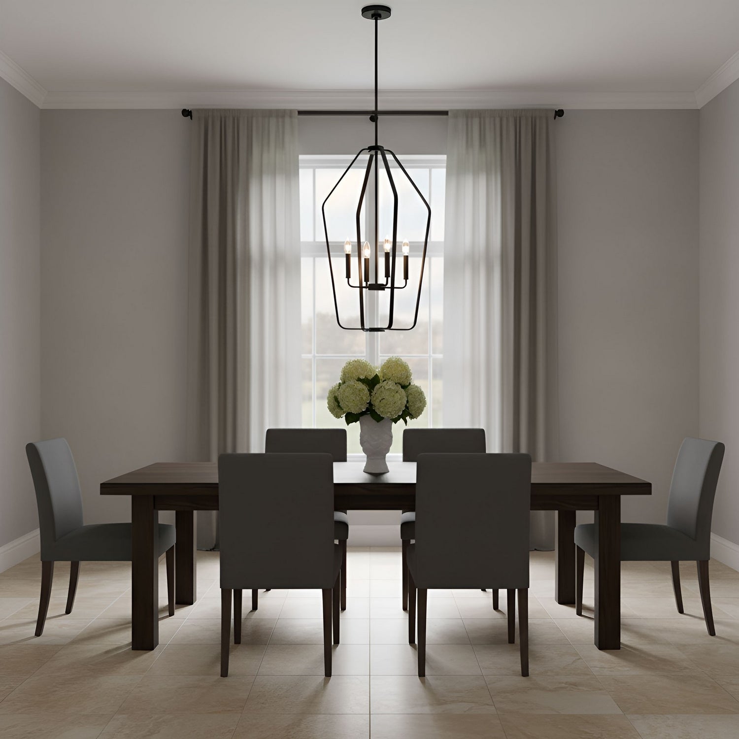 Lustre 4 lumières | Kennan