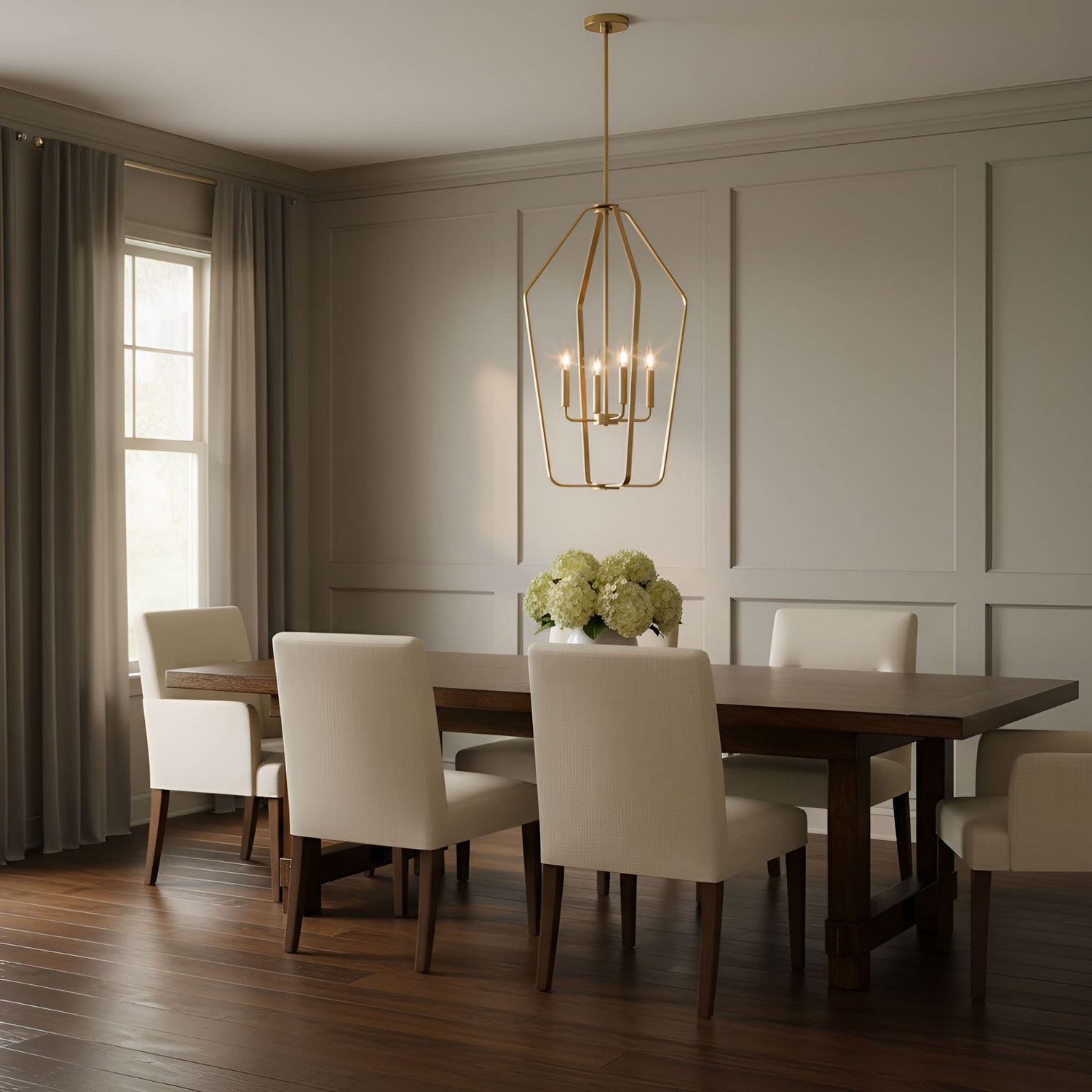 Lustre 4 lumières | Kennan