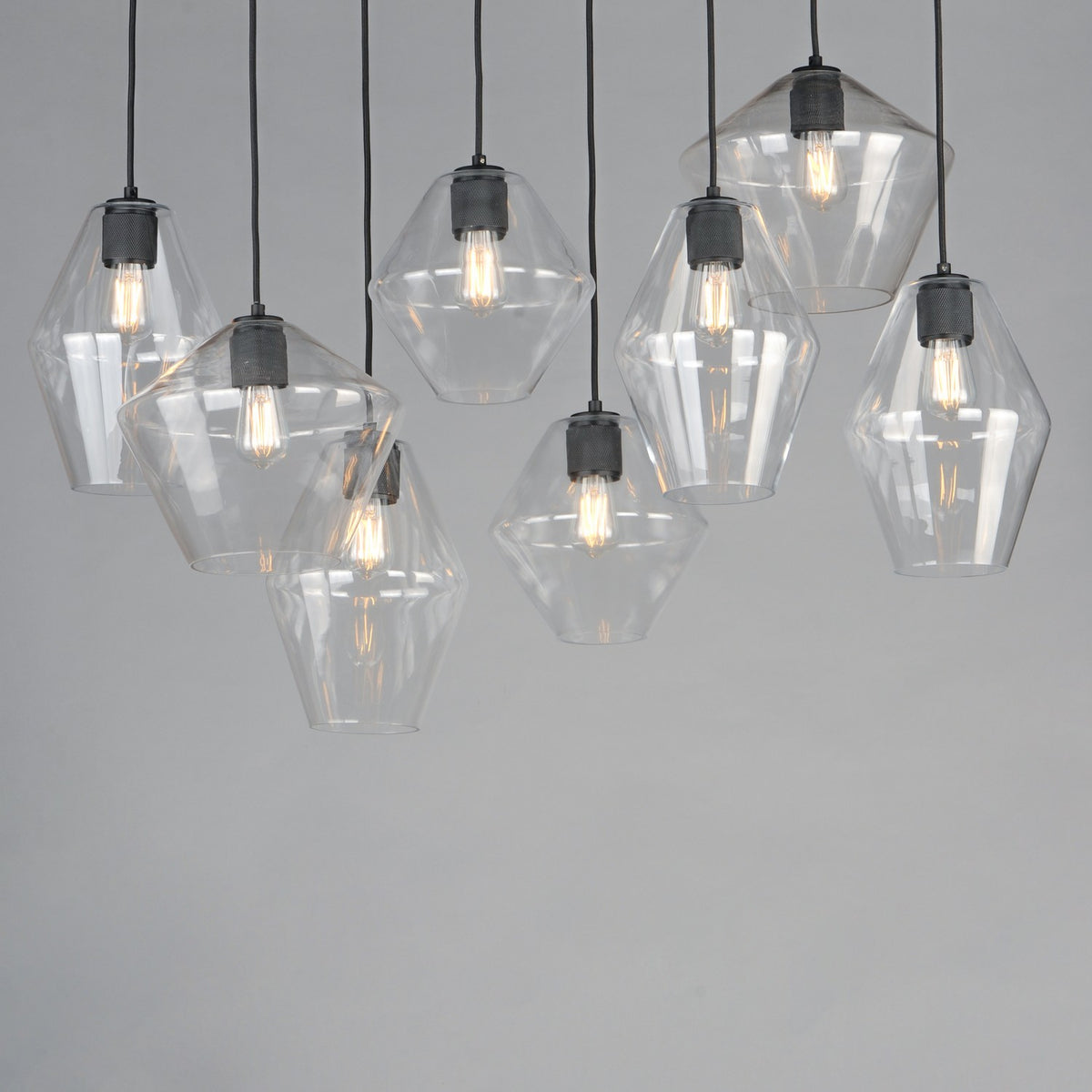 Suspension 8 lumières | Geode