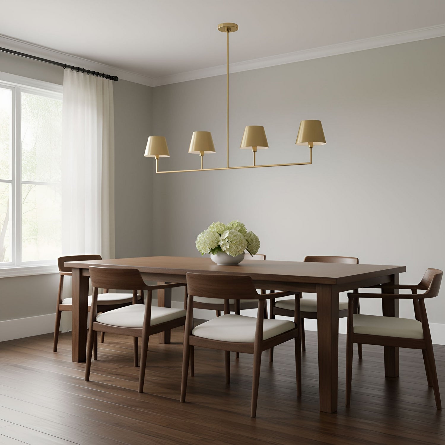 Lustre linéaire 4 lumières | Ender