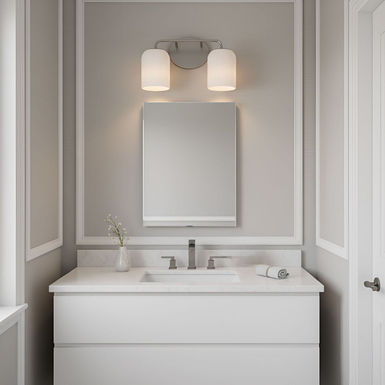 Applique de vanité 2 lumières | Eisele