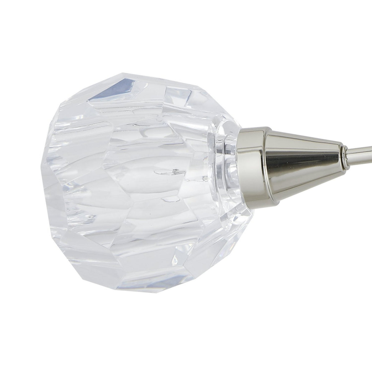 Semi-plafonnier 3 lumières | Helena — Nickel poli — 206946A