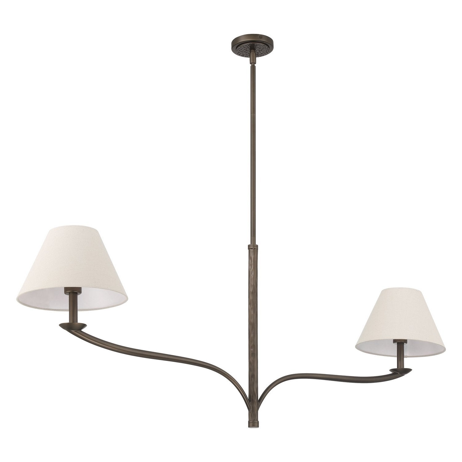 Lustre linéaire 2 lumières | Bethany