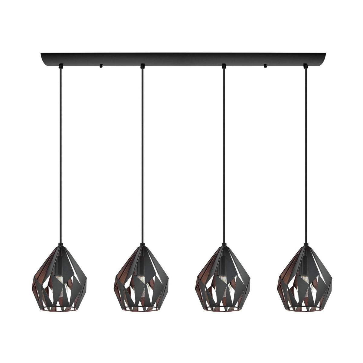 Suspension 4 lumières | Carlton 3