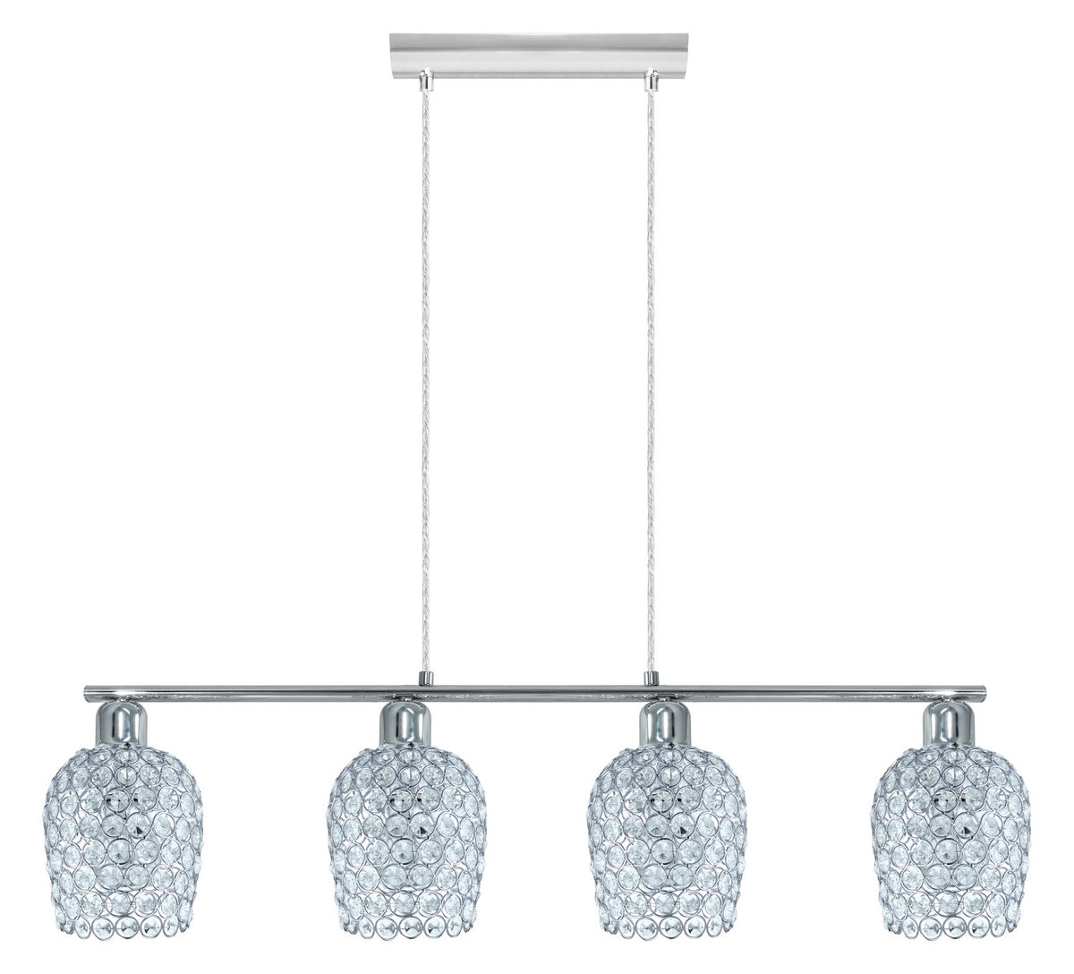 Suspension linéaire 3 lumières | Bonares 1