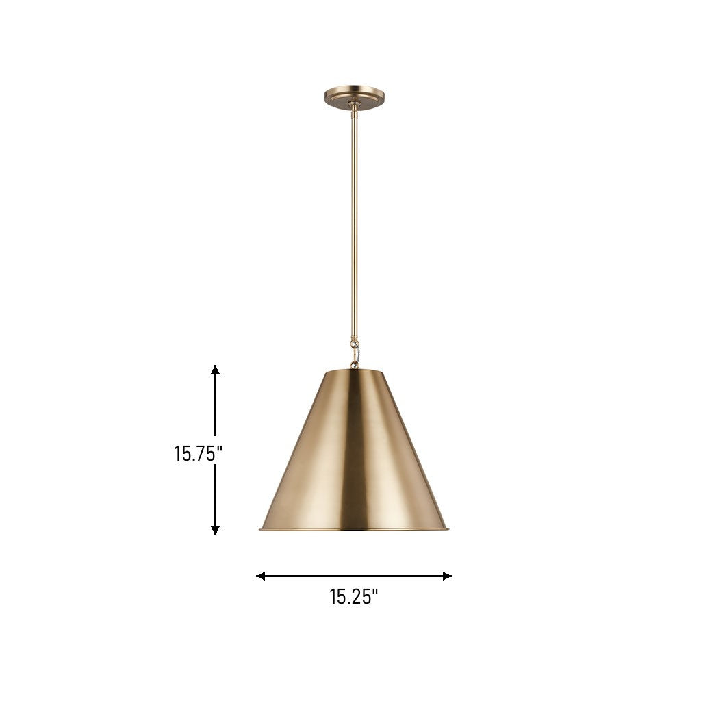 Suspension 1 lumière | Gordon