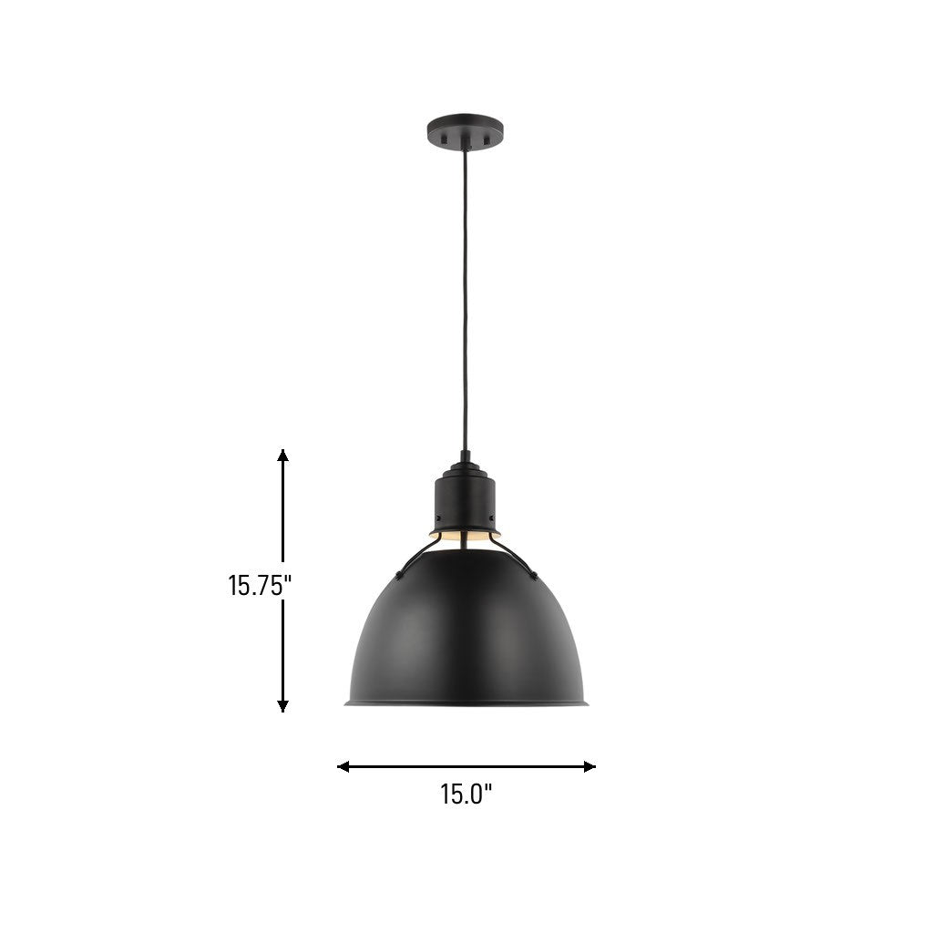 Suspension 1 lumière | Huey