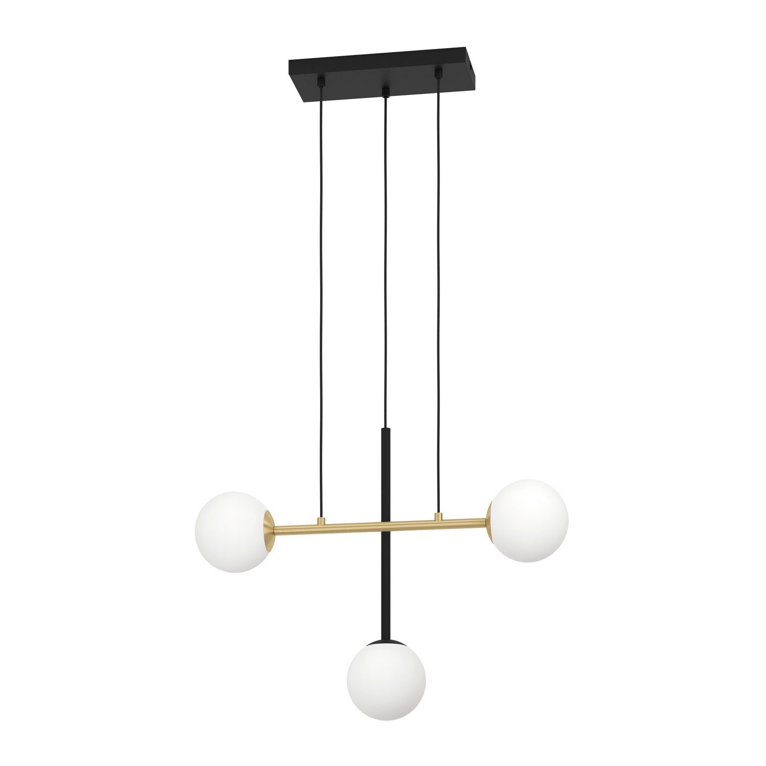 Suspension linéaire 3 lumières | Paz