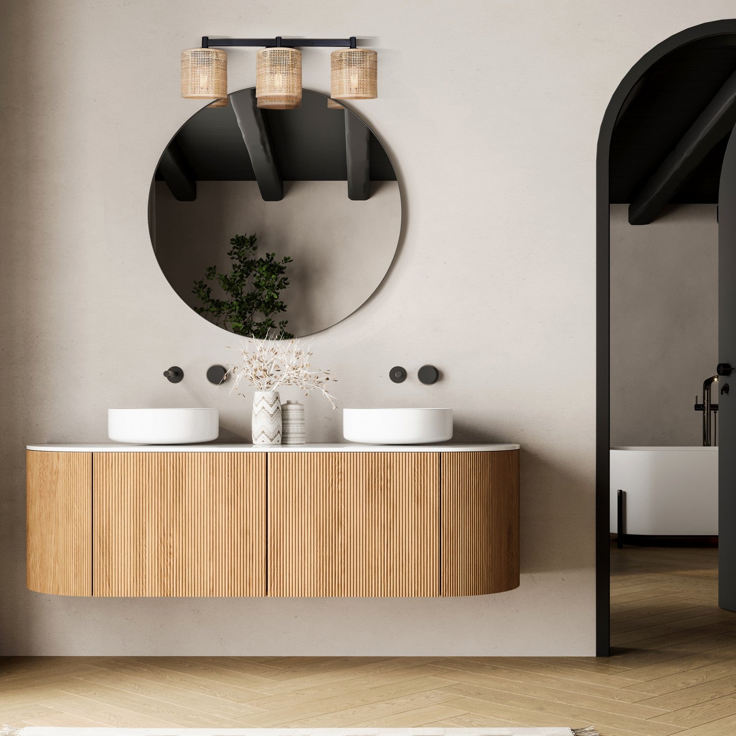 Applique de vanité 3 lumières | Meadow