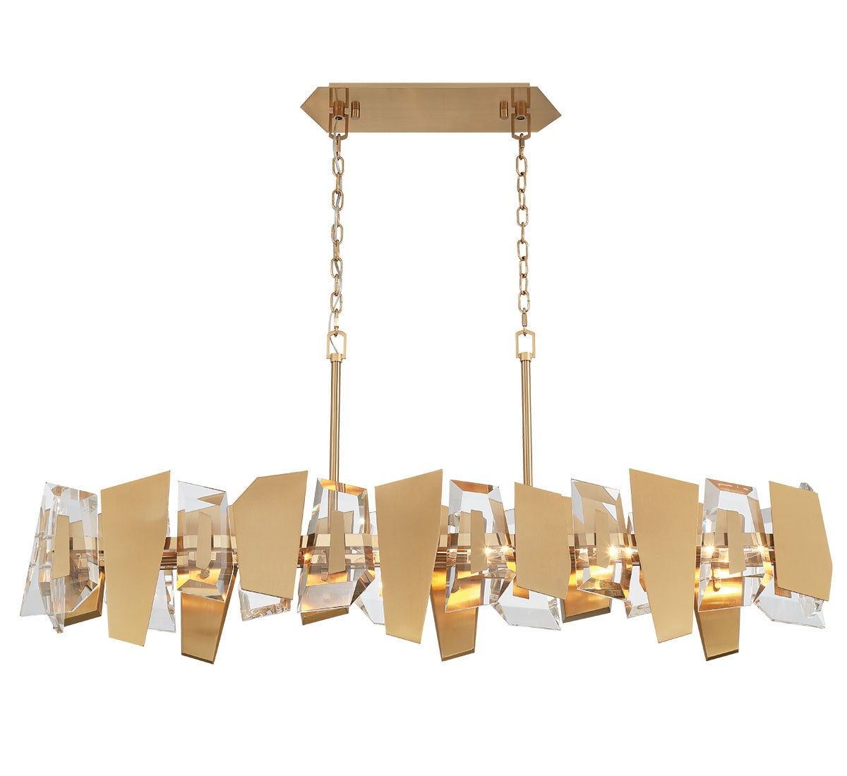 Lustre linéaire 6 lumières | Castellana