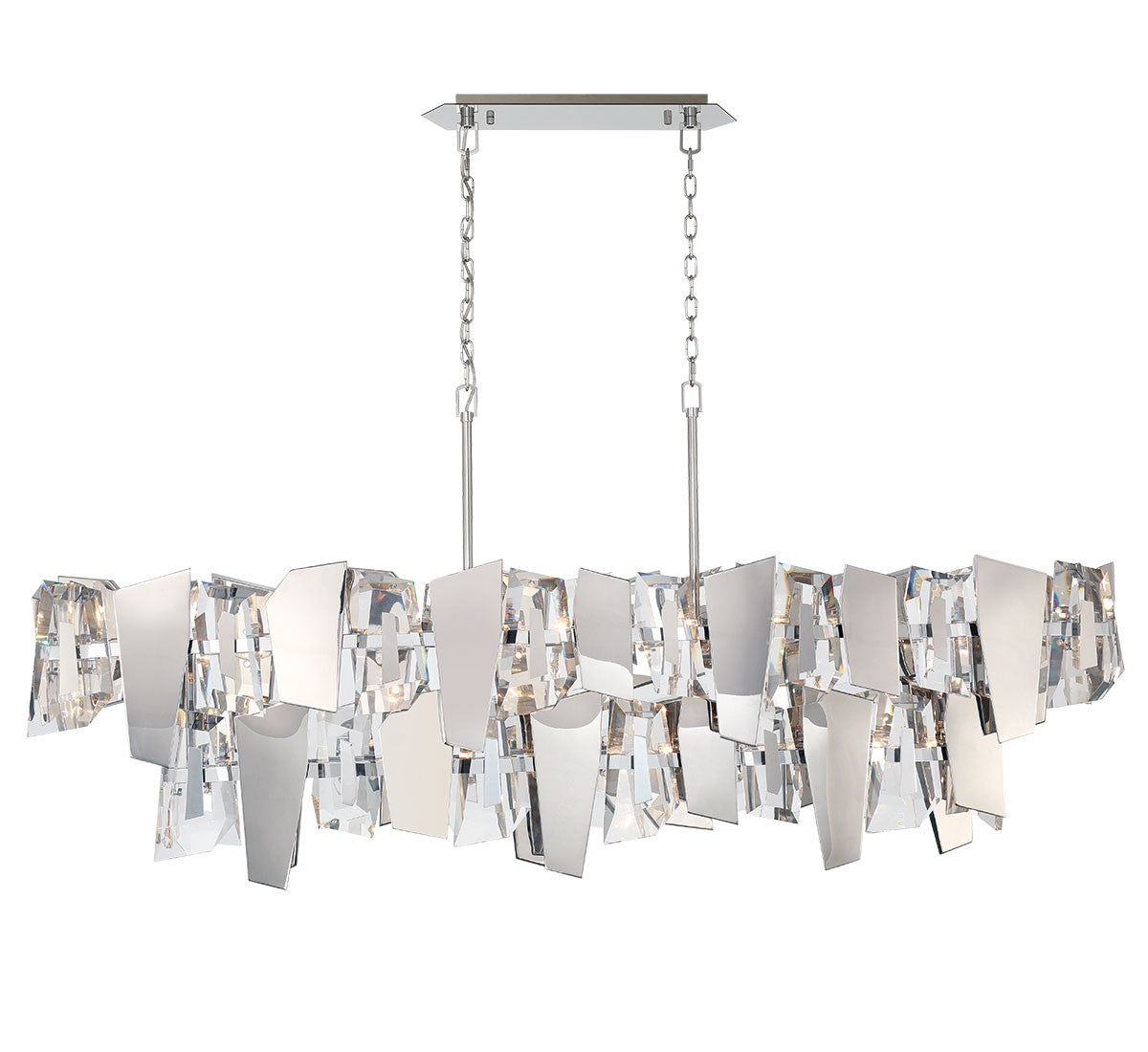 Lustre linéaire 14 lumières | Castellana