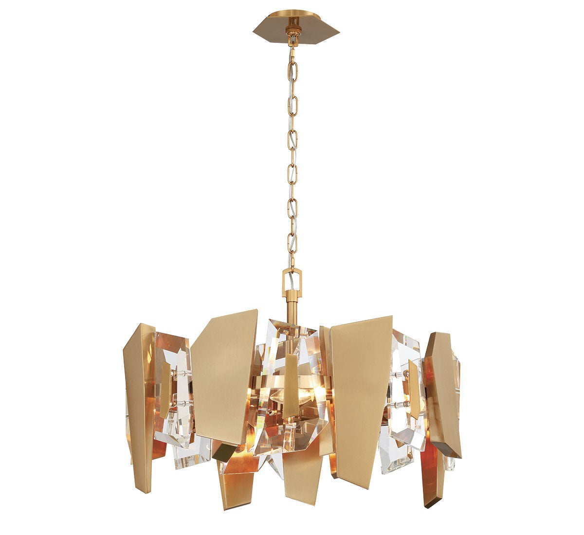 Plafonnier ou suspension convertible 4 lumières | Castellana